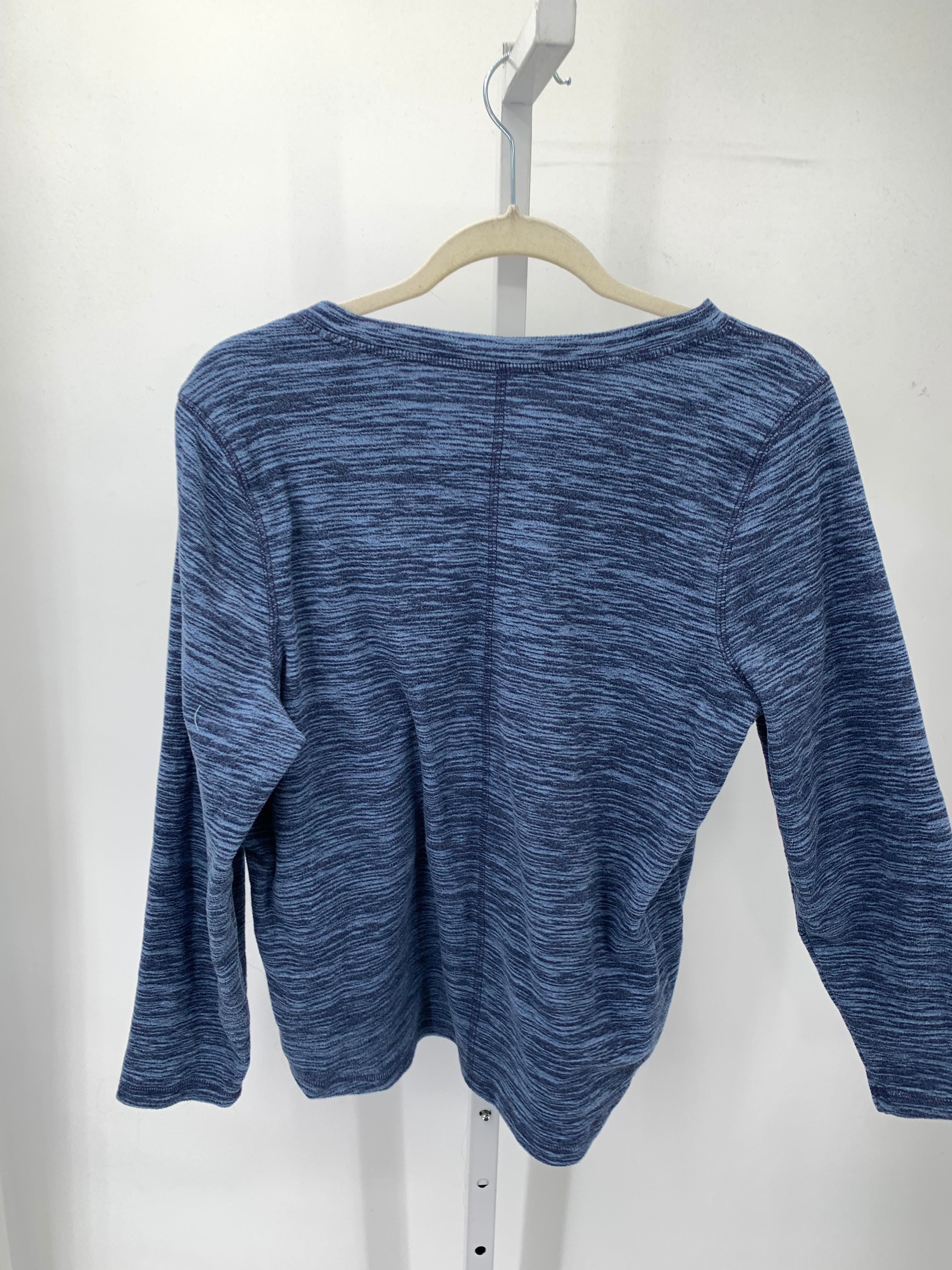 St. Johns Bay Size Medium Petite Petite Long Sleeve Shirt