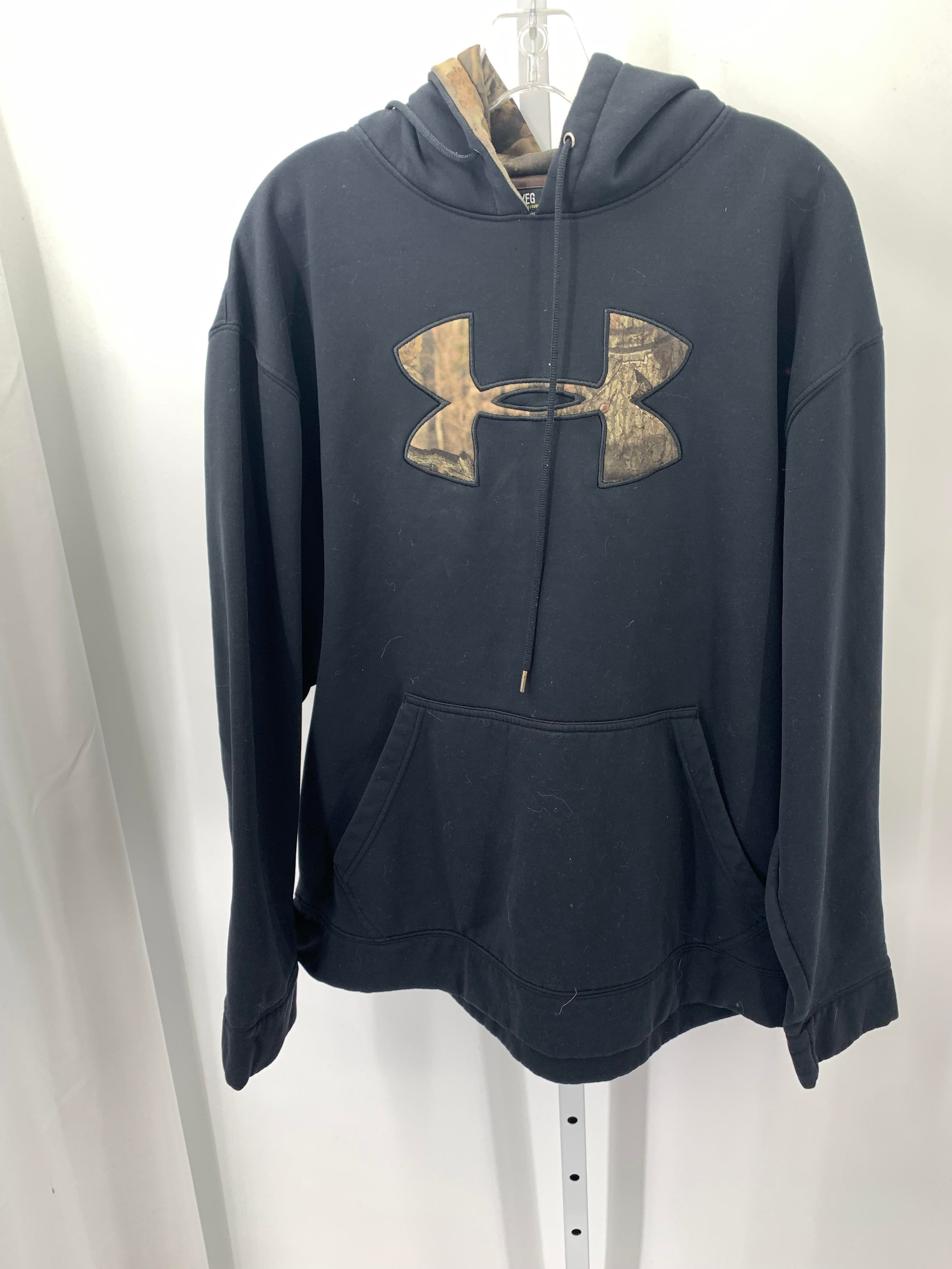 GREEN LOGO HOODED KNIT