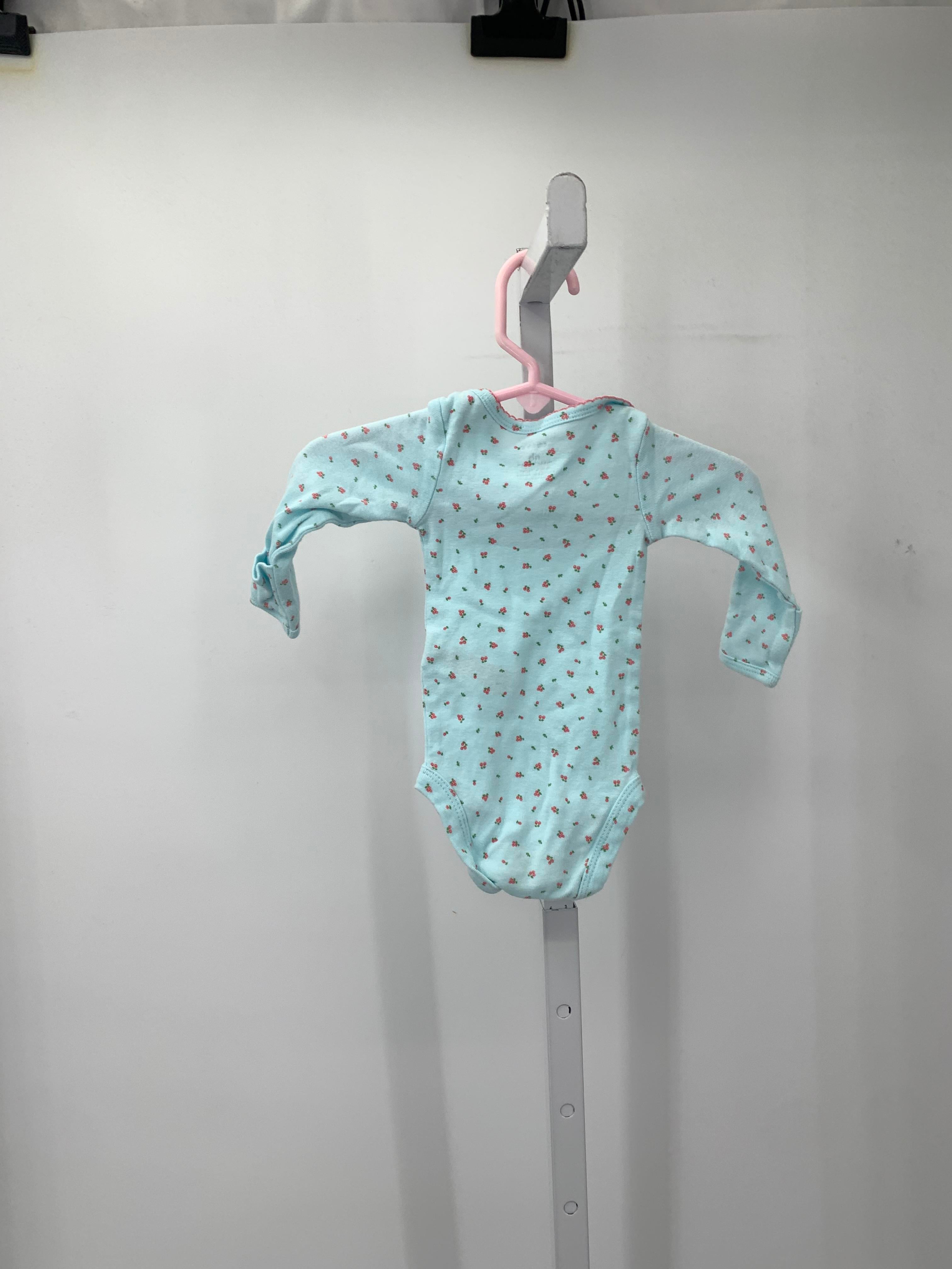 Carters Size Newborn Girls Long Sleeve Shirt