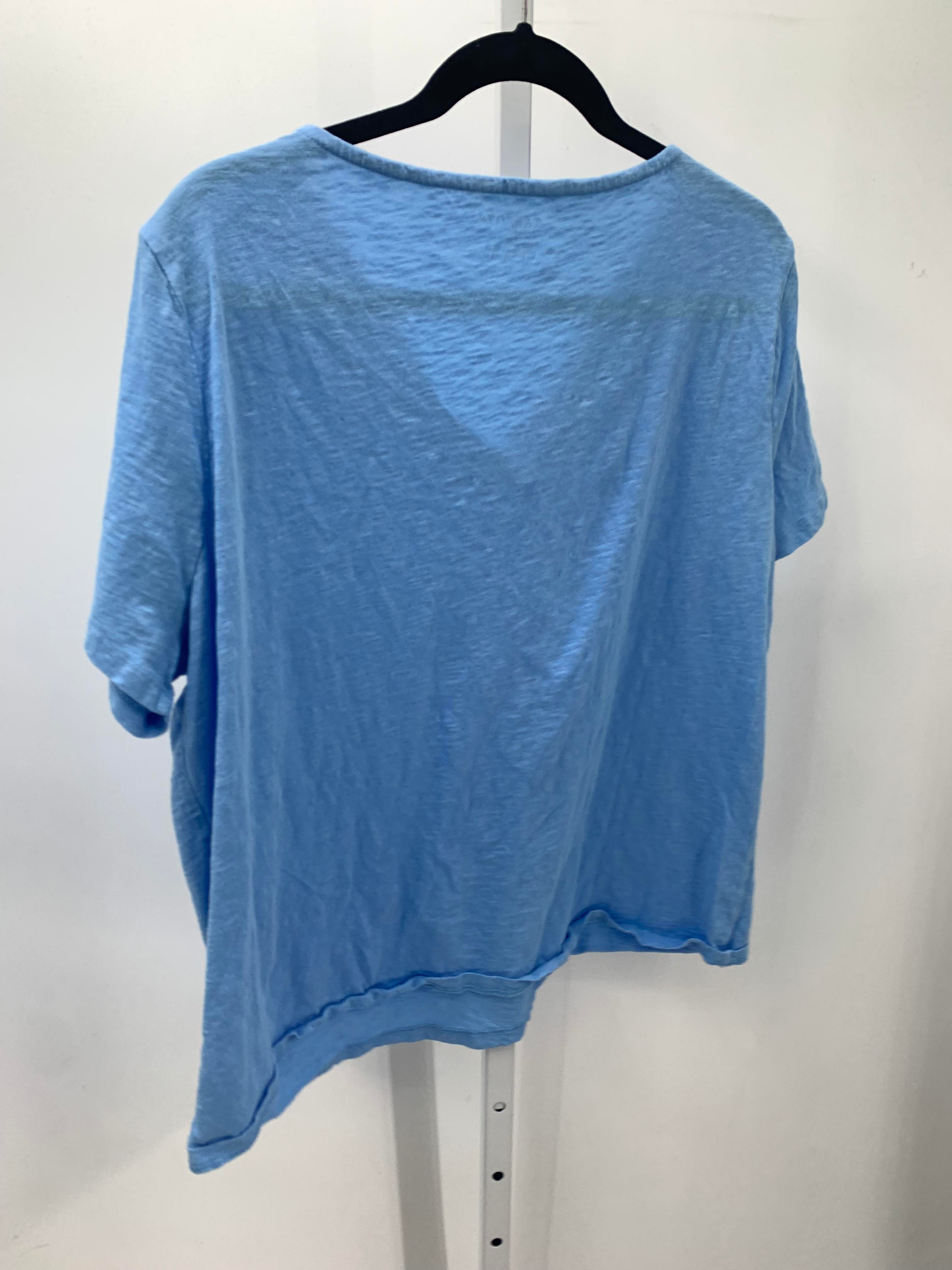 Talbots Size 2X Womens Short Sleeve Shirt
