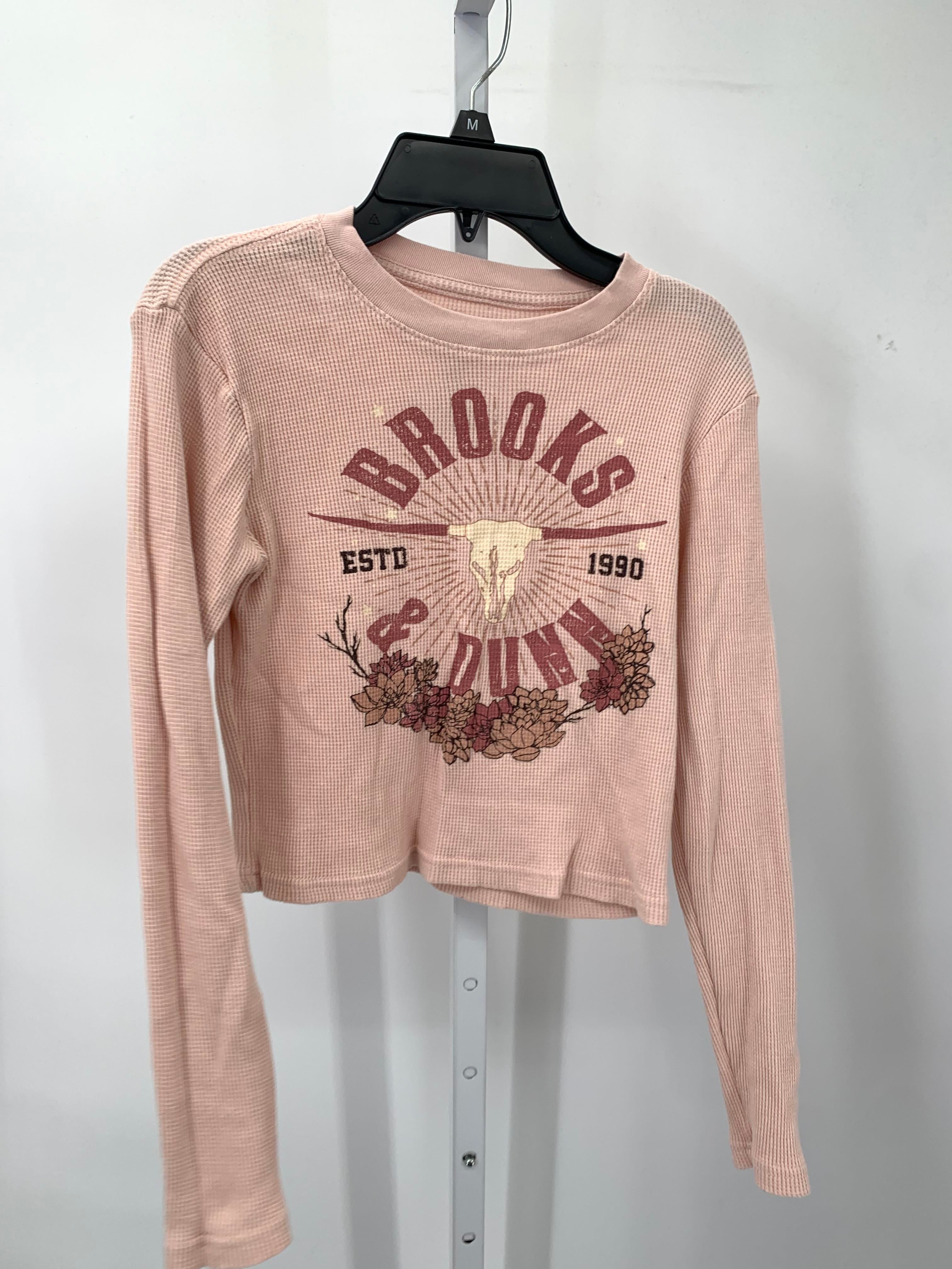 Size Large Juniors Long Sleeve Shirt
