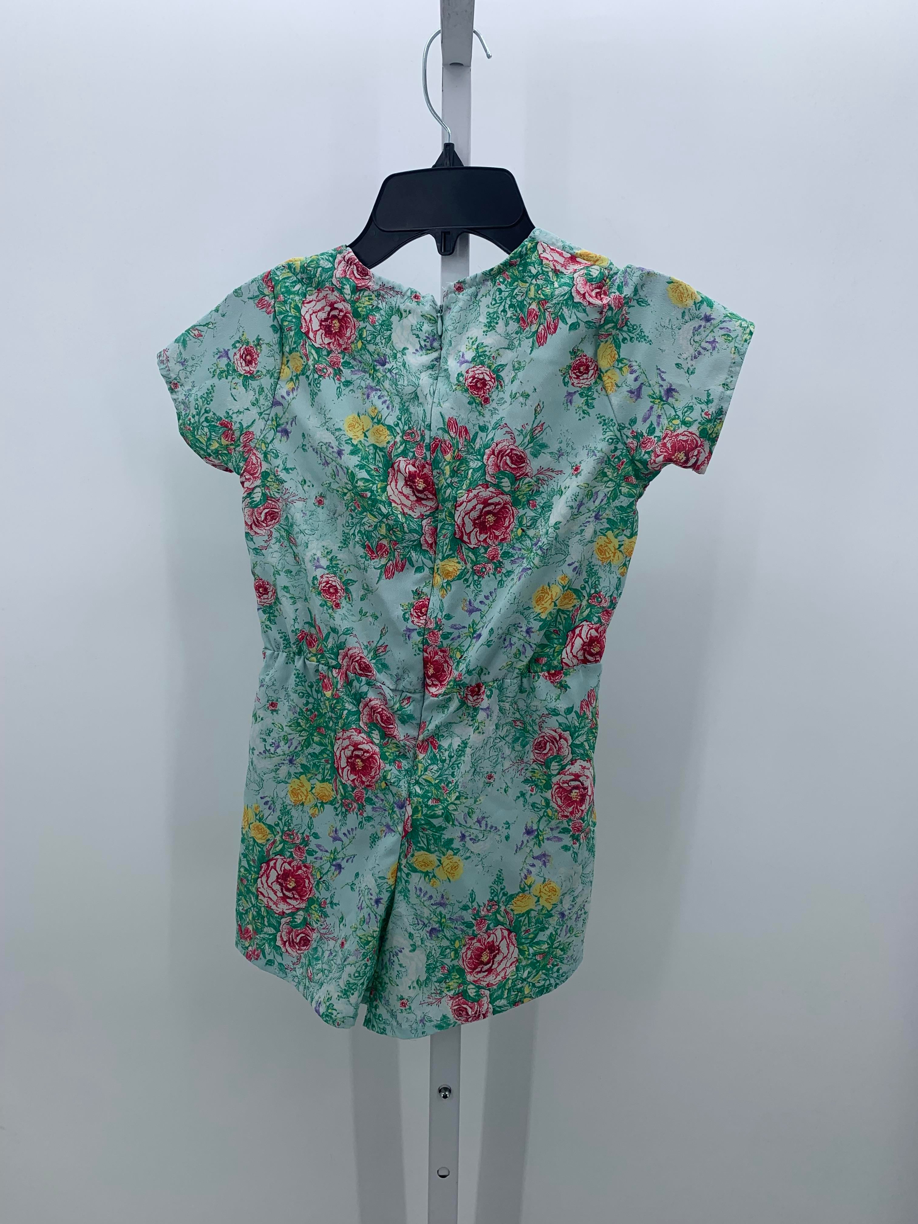 Kensie Size 10 Girls Short Slv. Romper