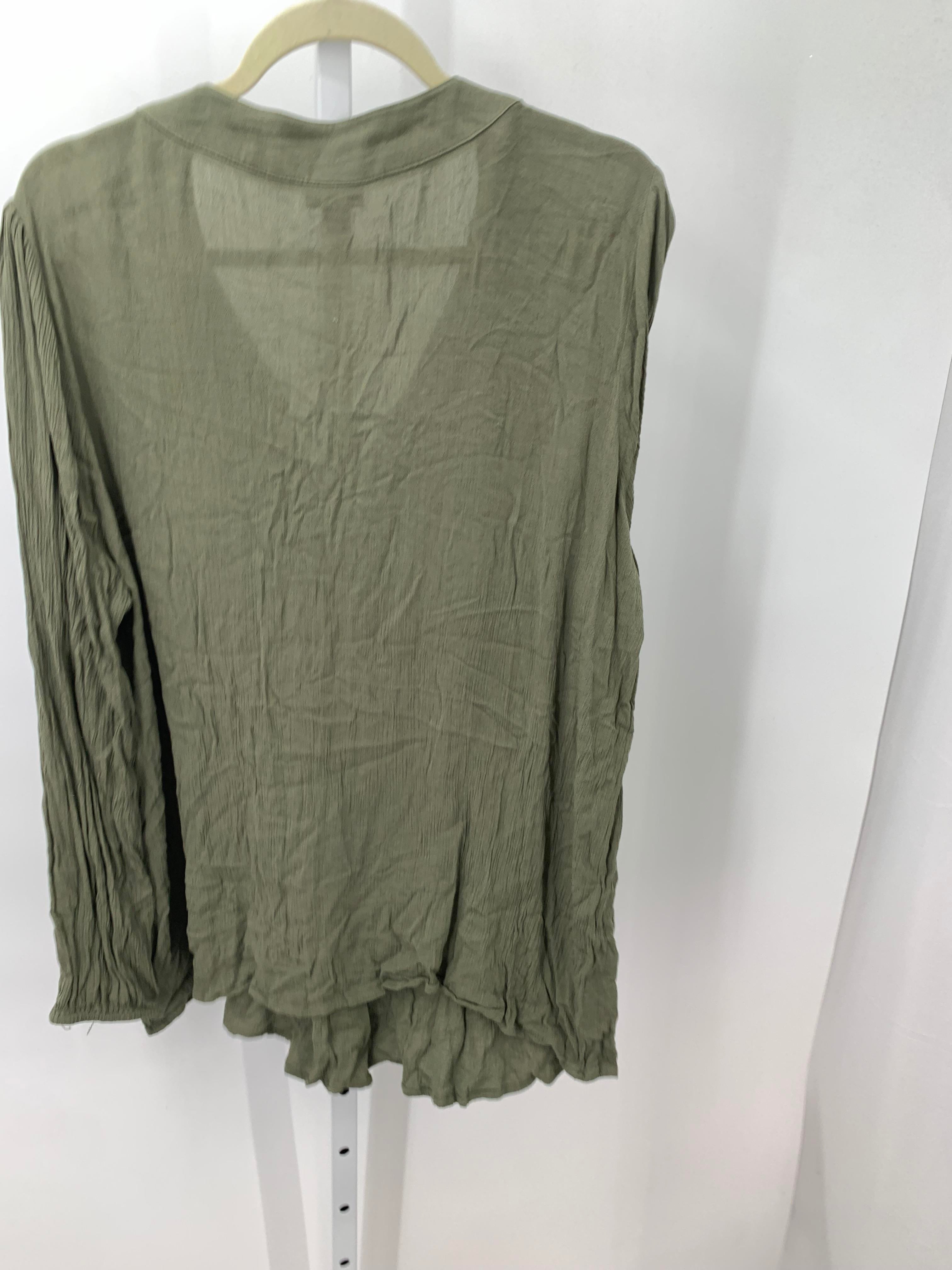 Torrid Size 1X Womens Long Sleeve Shirt