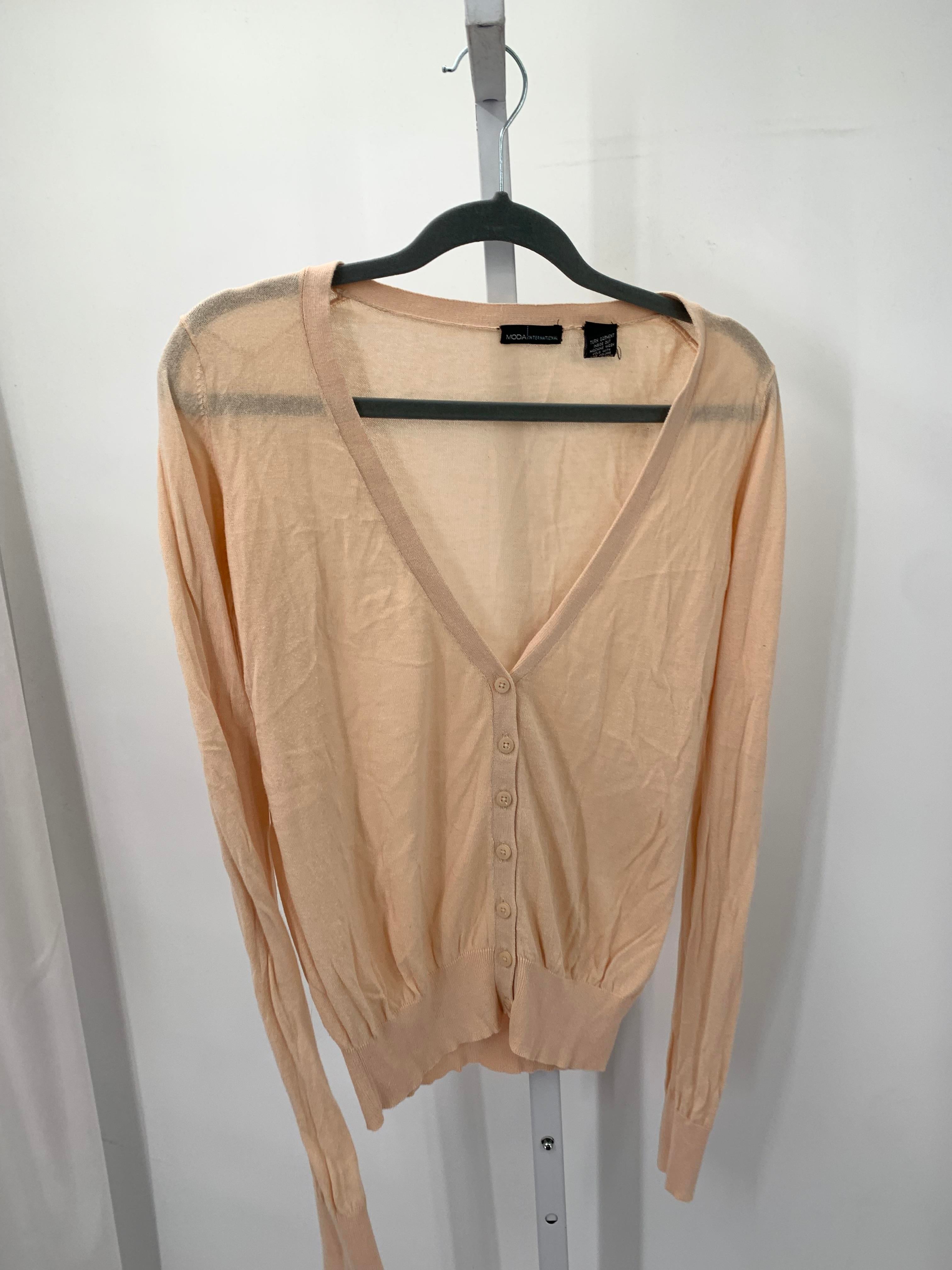 Moda International Size Medium Misses Long Slv Sweater