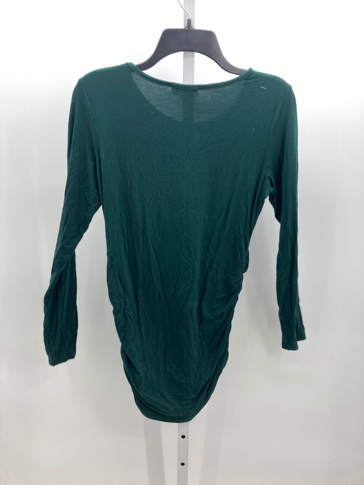 Green Size Medium Maternity Long Sleeve Shirt