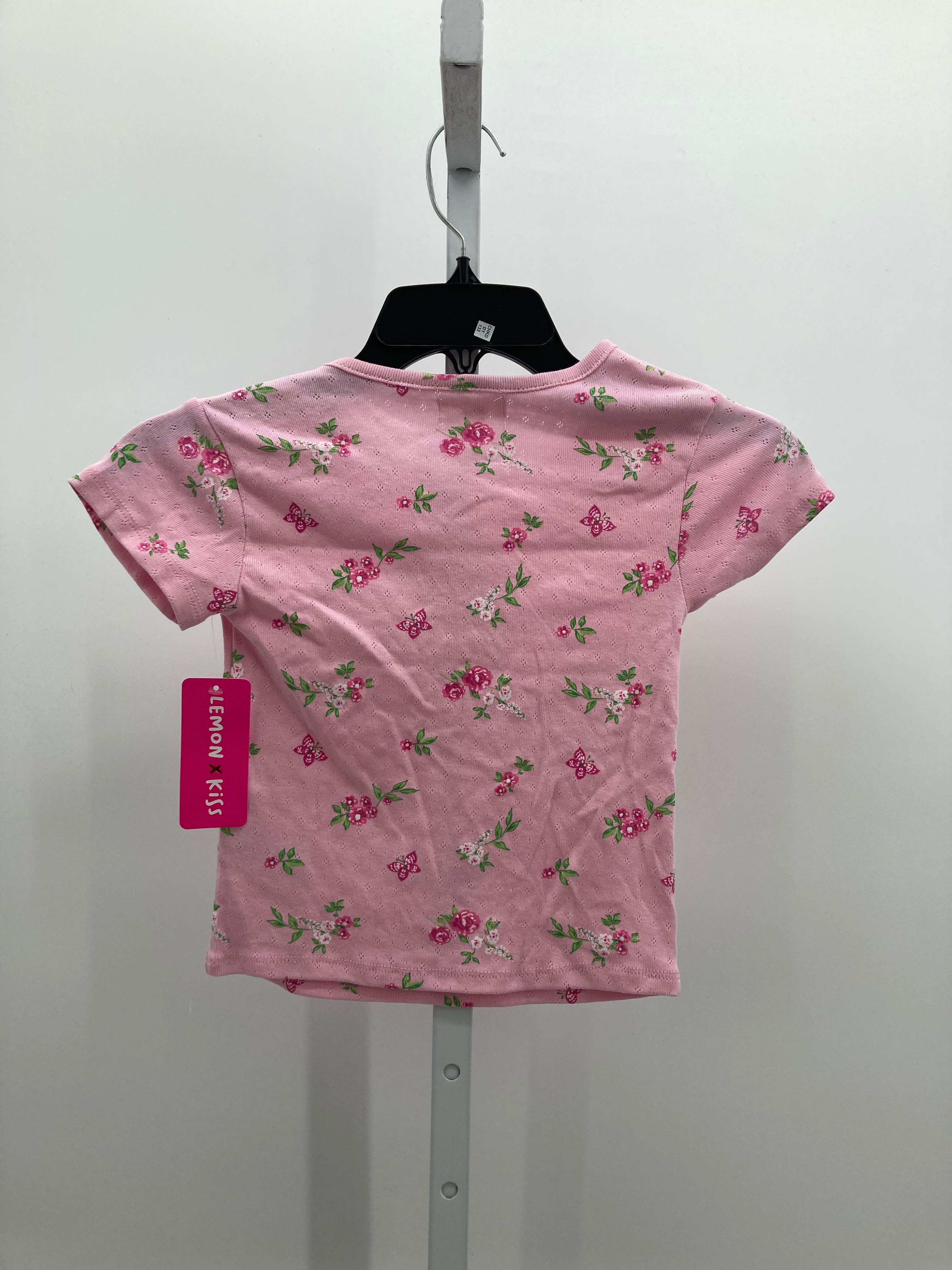 Lemon Kiss Size 7 Girls Short Sleeve Shirt