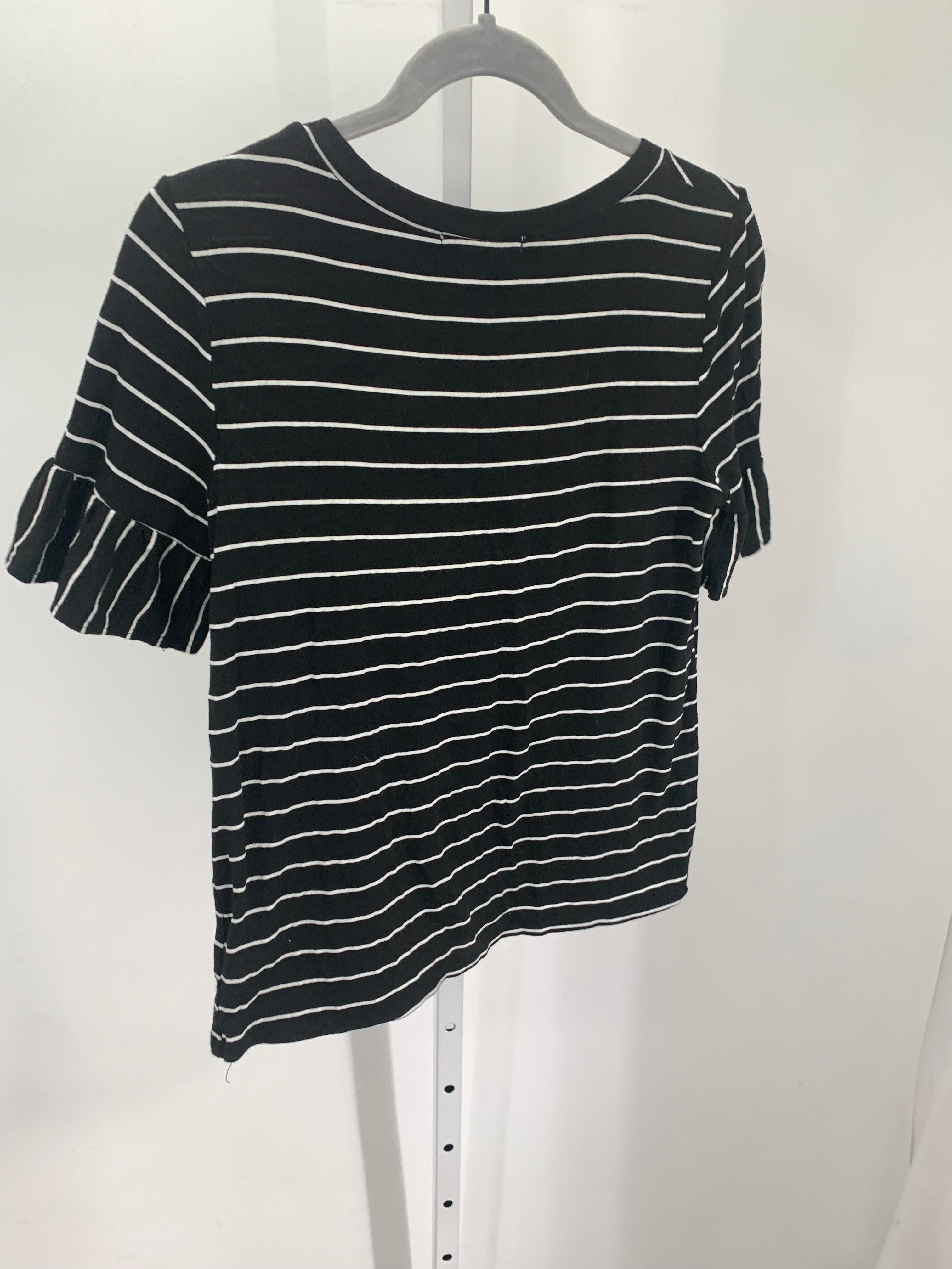 Green Envelope Size Small Misses Short Sleeve Shirt