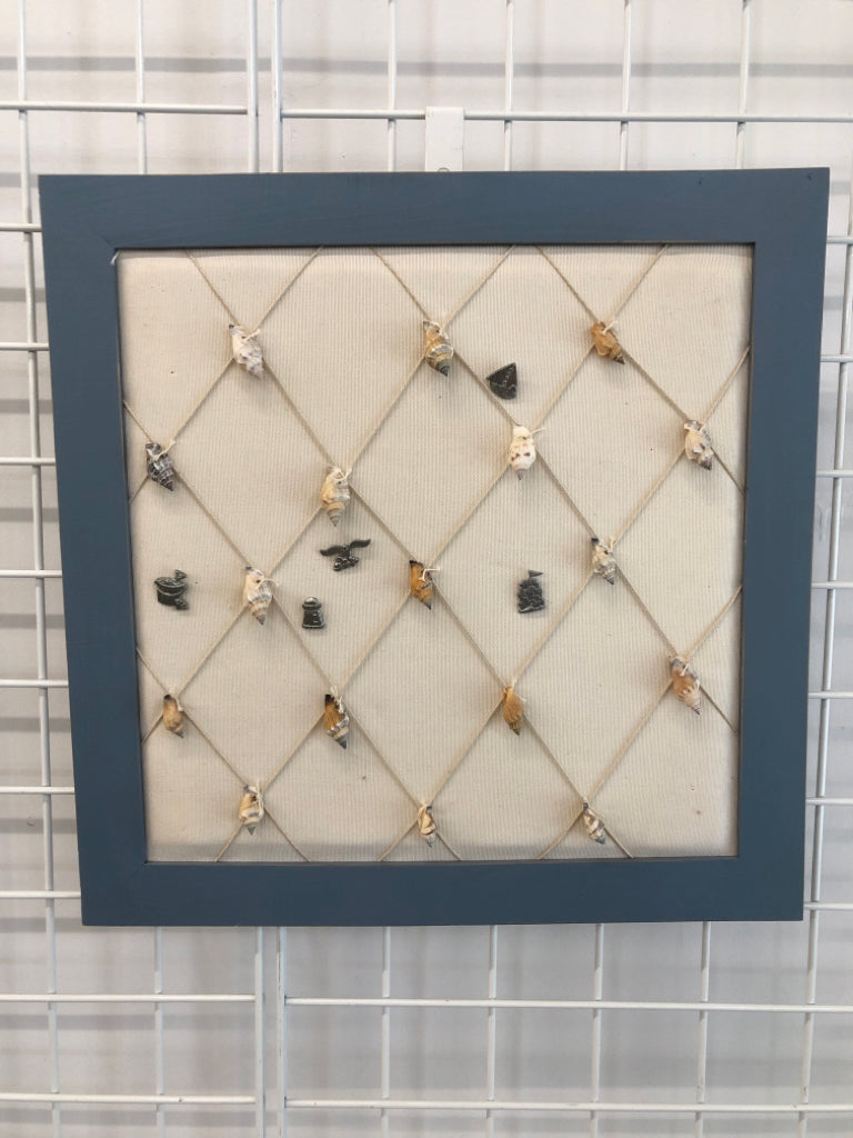 NAUTICAL PIN-BOARD W/PINS.