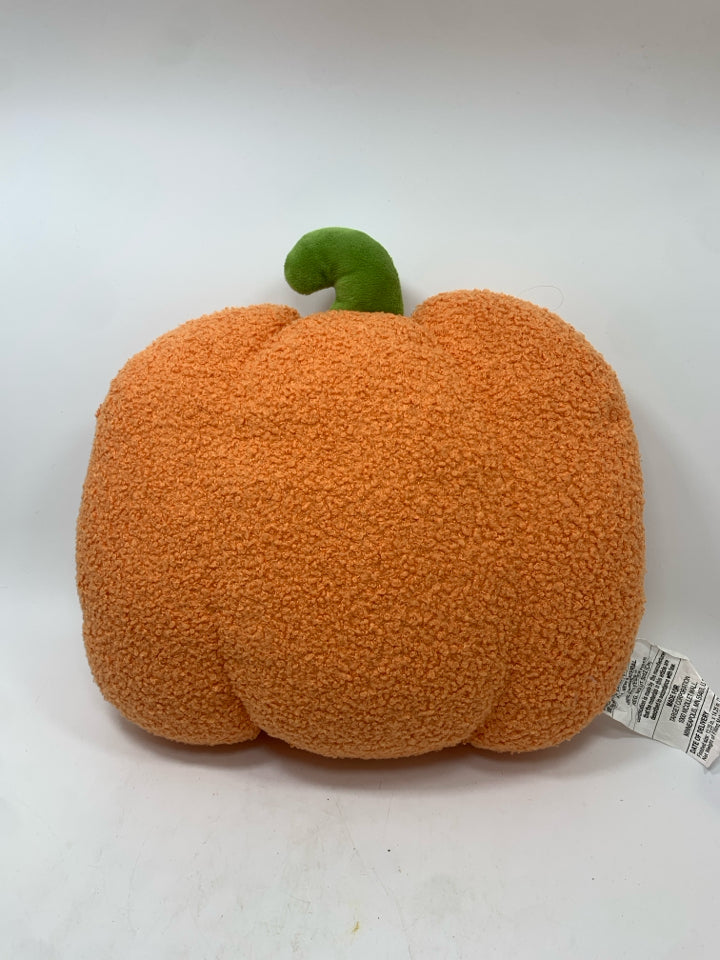 ORANGE PUMPKIN PILLOW.