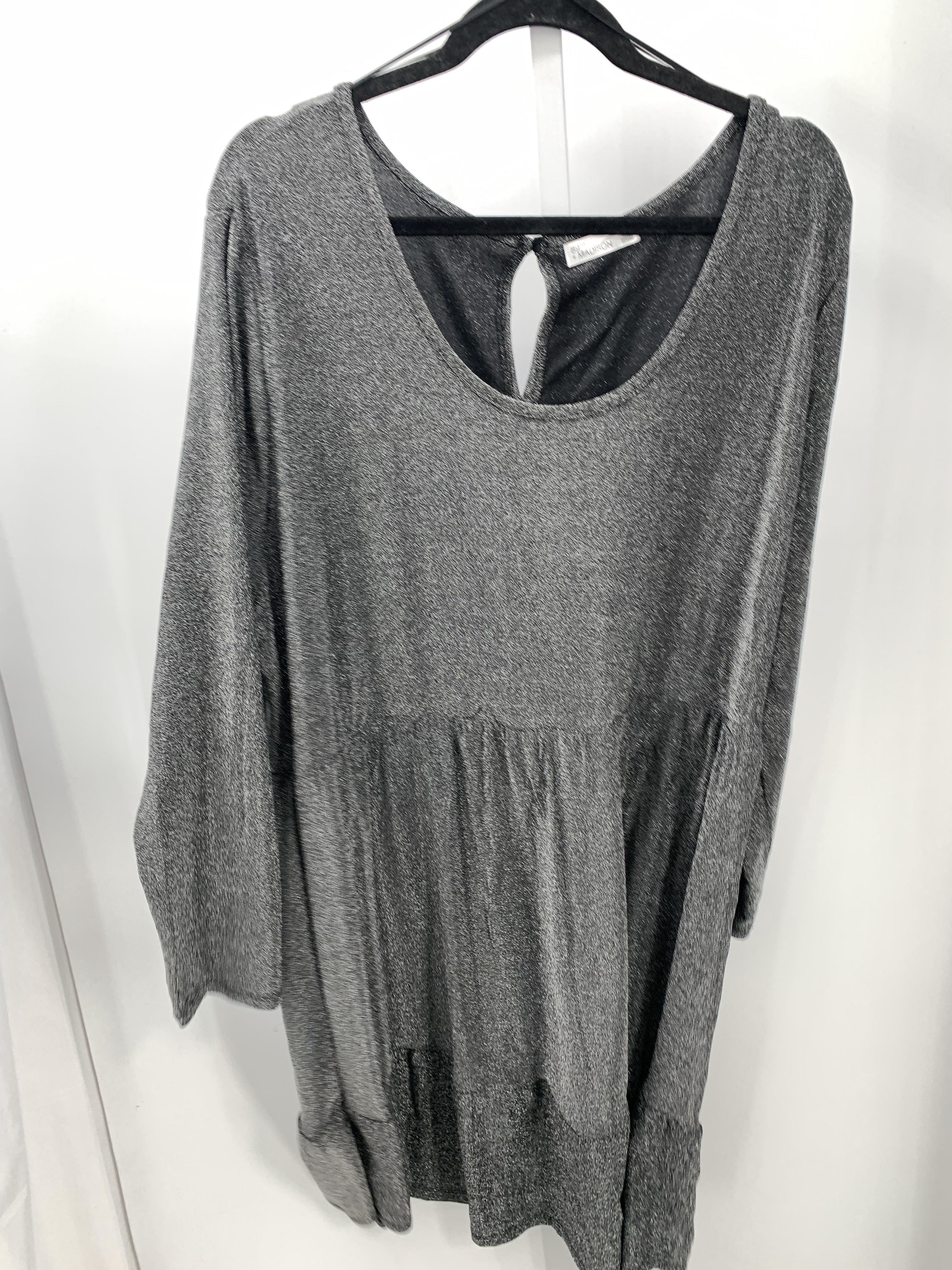 89th & Madison Size 3X Womens Long Sleeve Dress