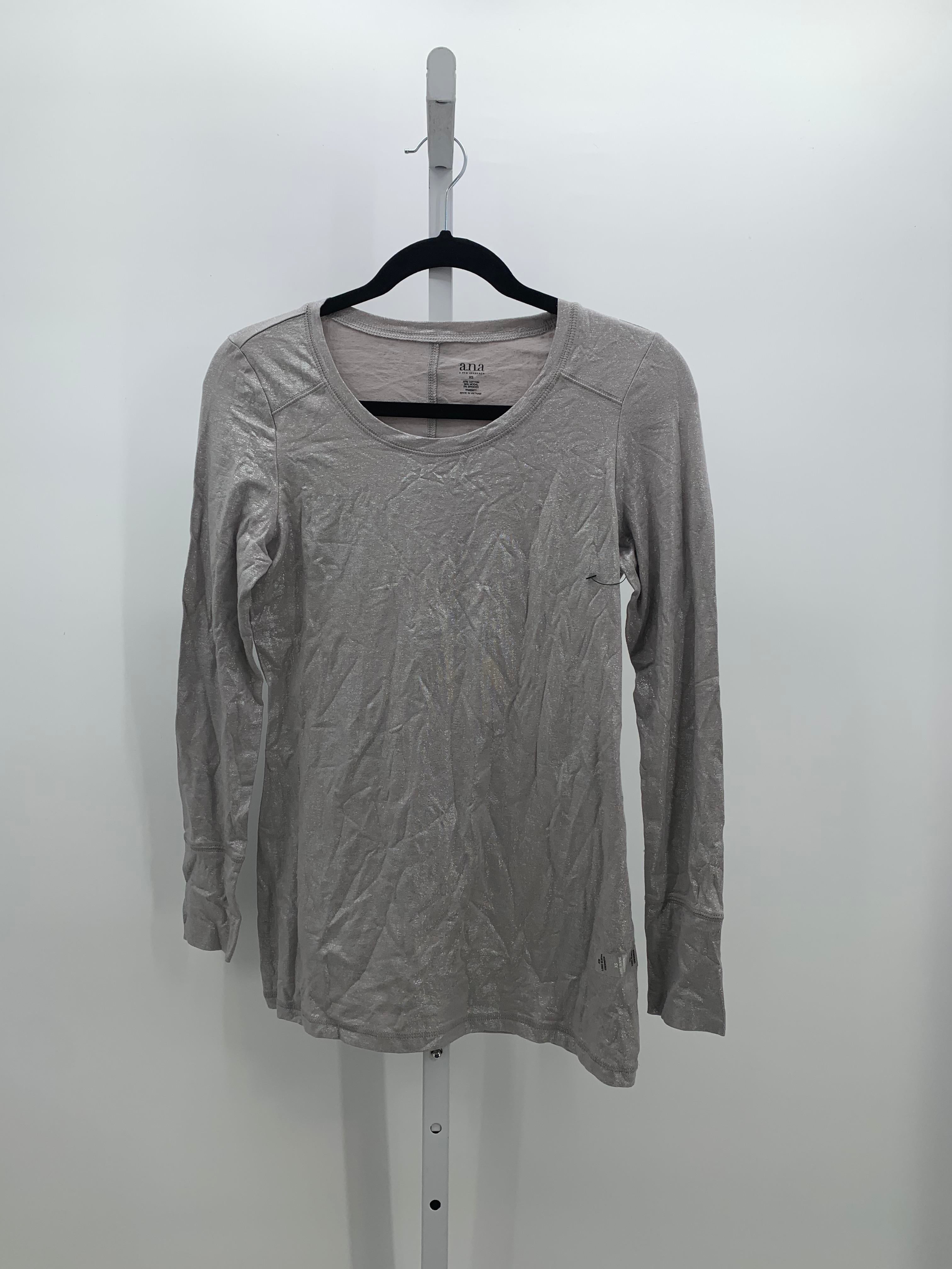 A.N.A. Size X Small Misses Long Sleeve Shirt