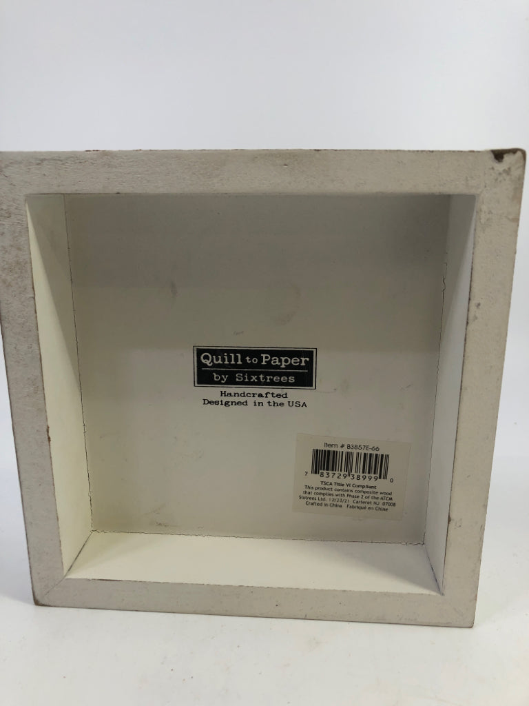 TODAYS GOOD MOOD WINE BLOCK SIGN.