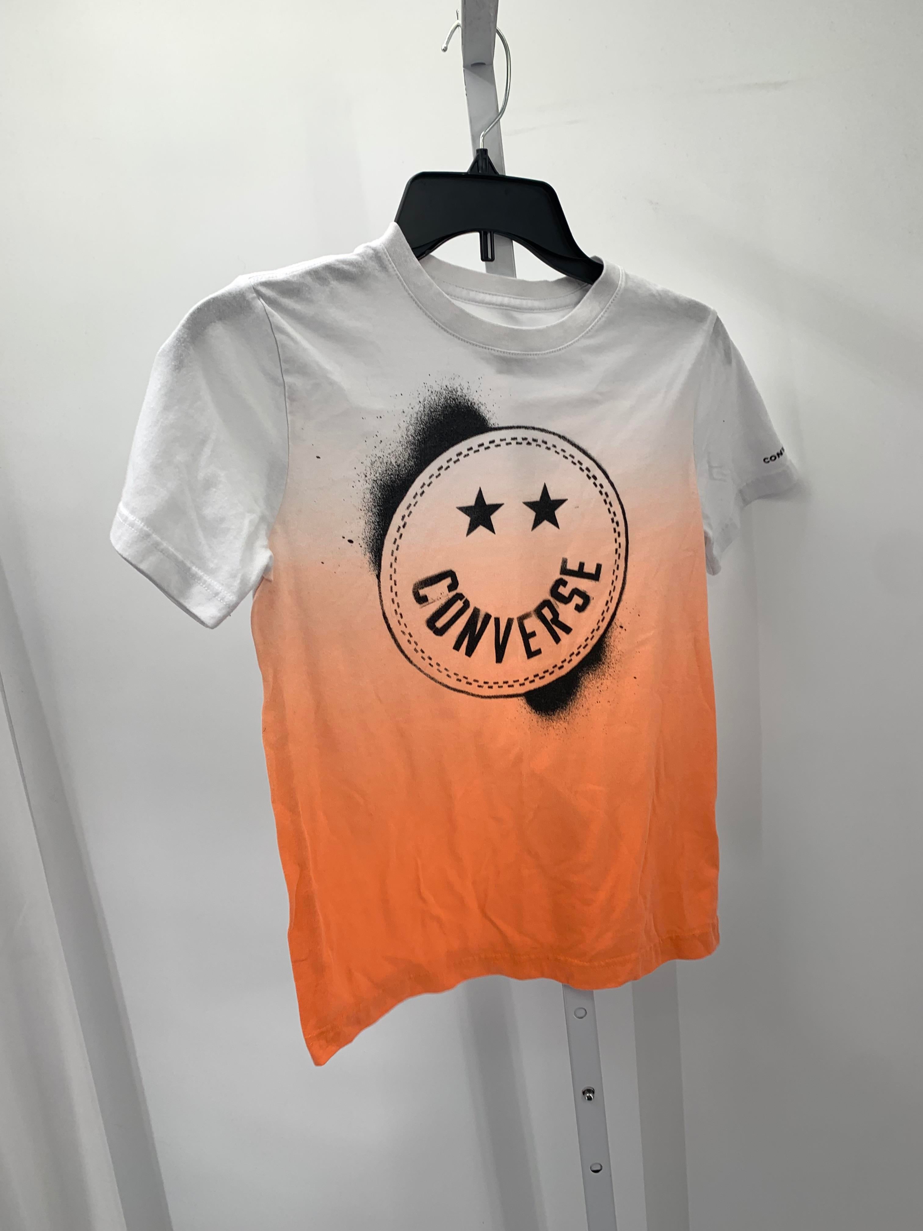 Converse Size 10-12 Girls Short Sleeve Shirt