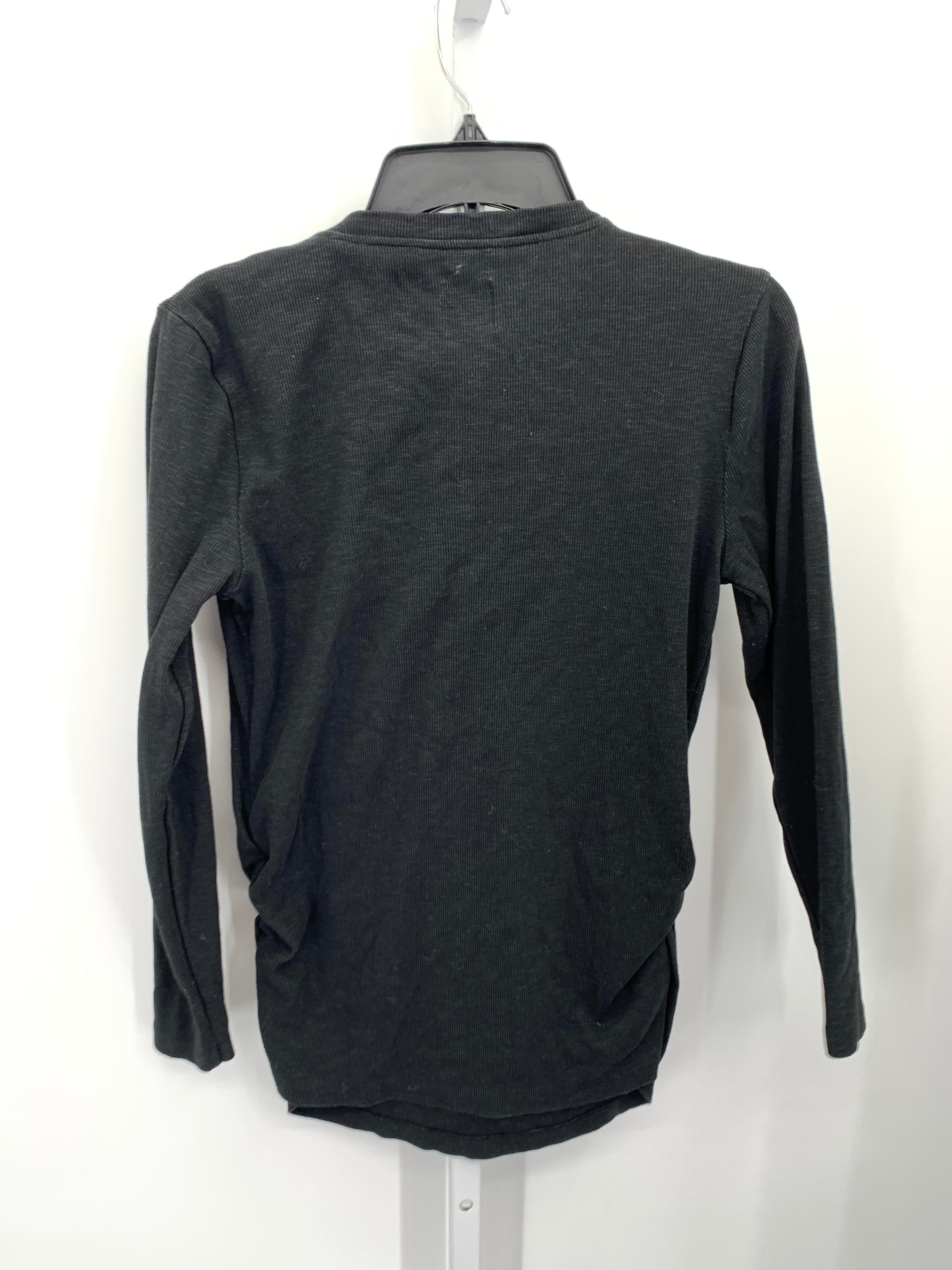 Gap Black Size Small Maternity Long Sleeve Shirt