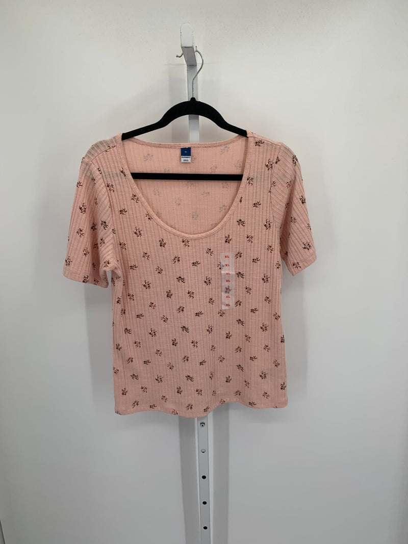 Old Navy Size Extra Large Misses Short Sleeve Shirt