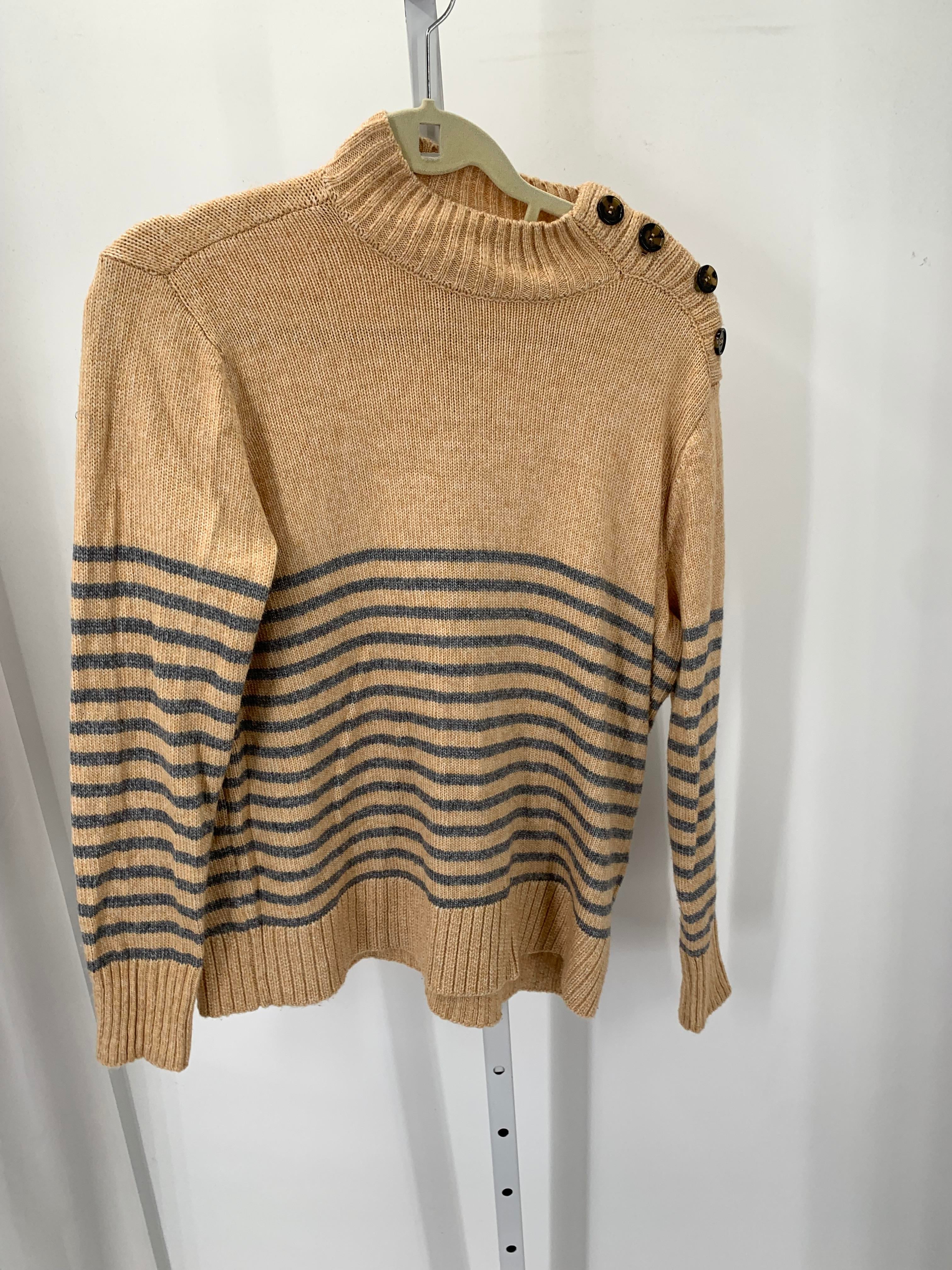 St. Johns Bay Size Medium Misses Long Slv Sweater