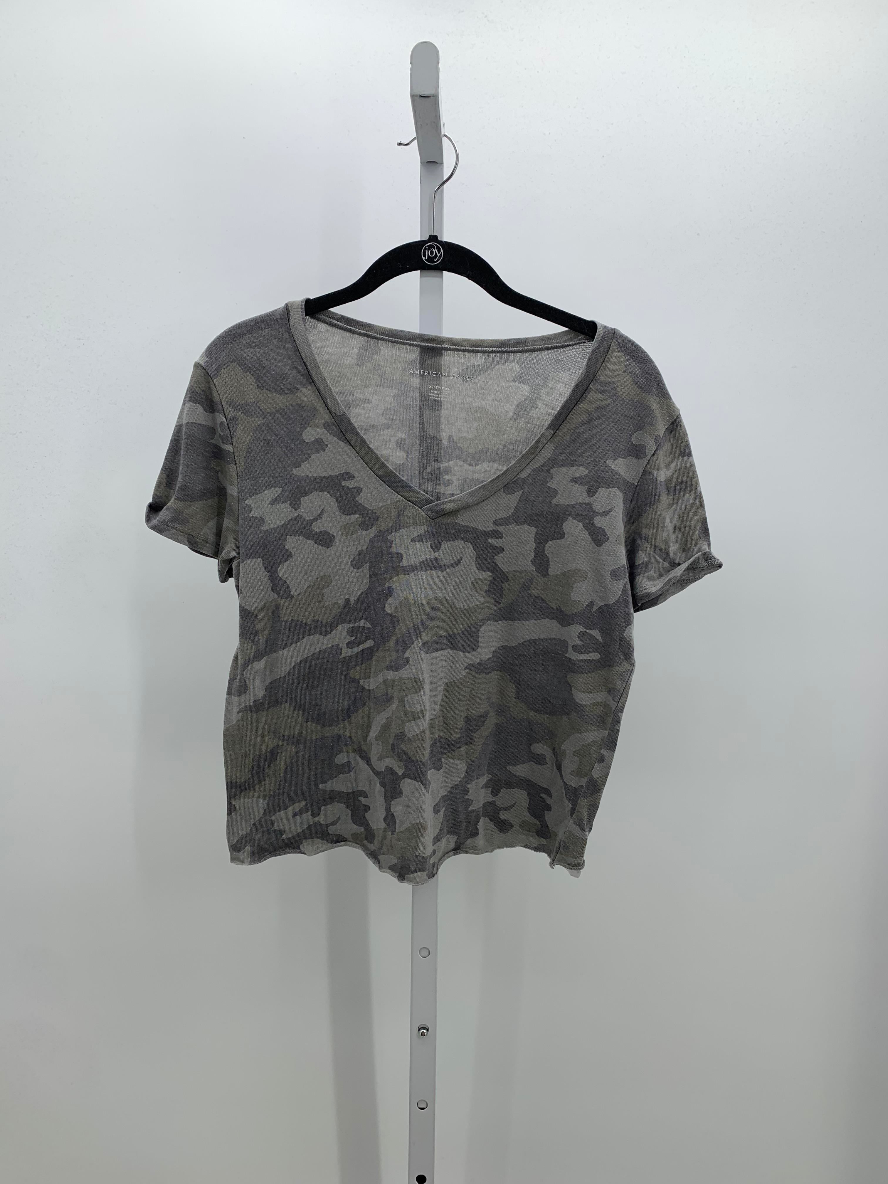 American Eagle Size X Small Juniors Short Sleeve Shirt