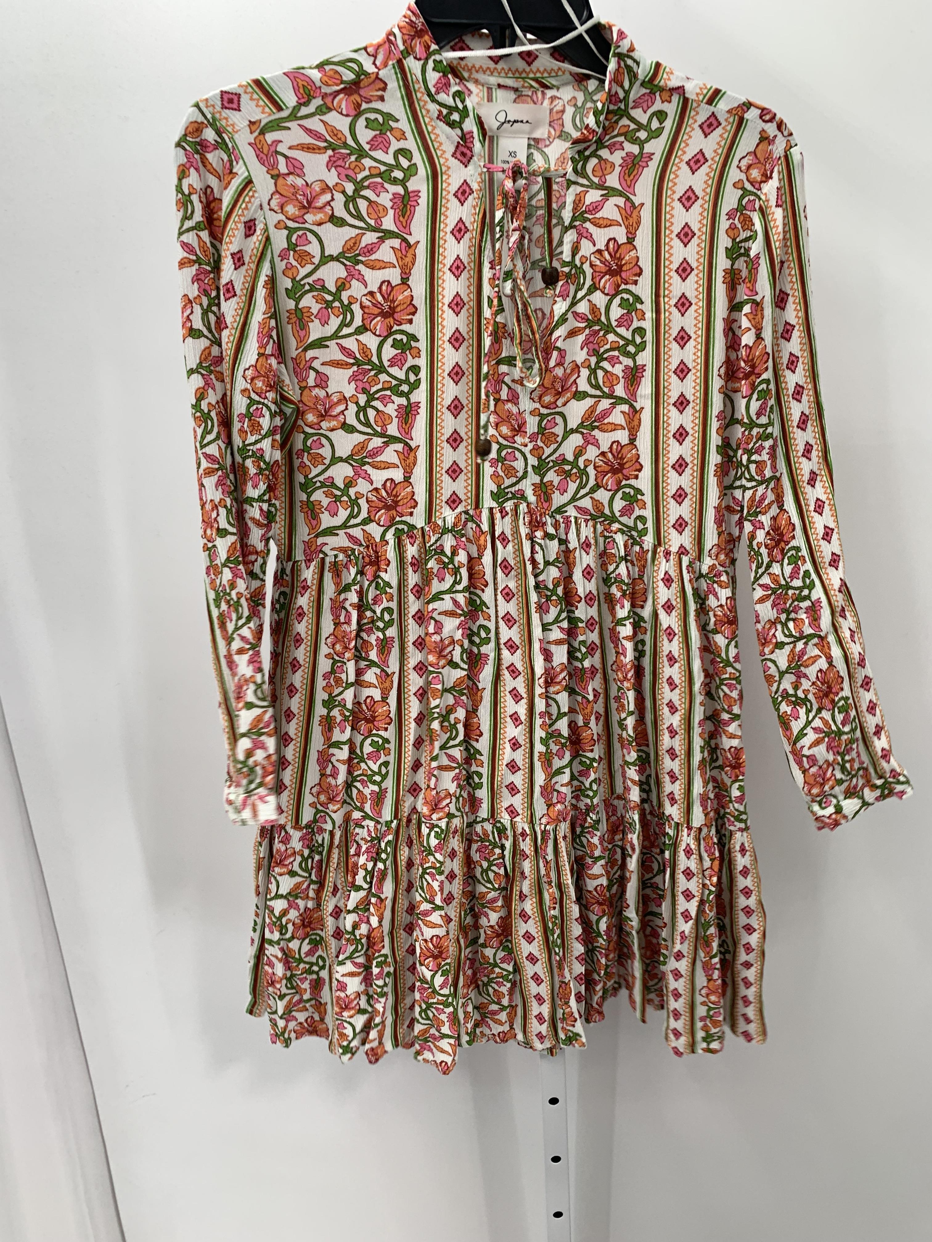 Japna Size X Small Misses Long Sleeve Dress