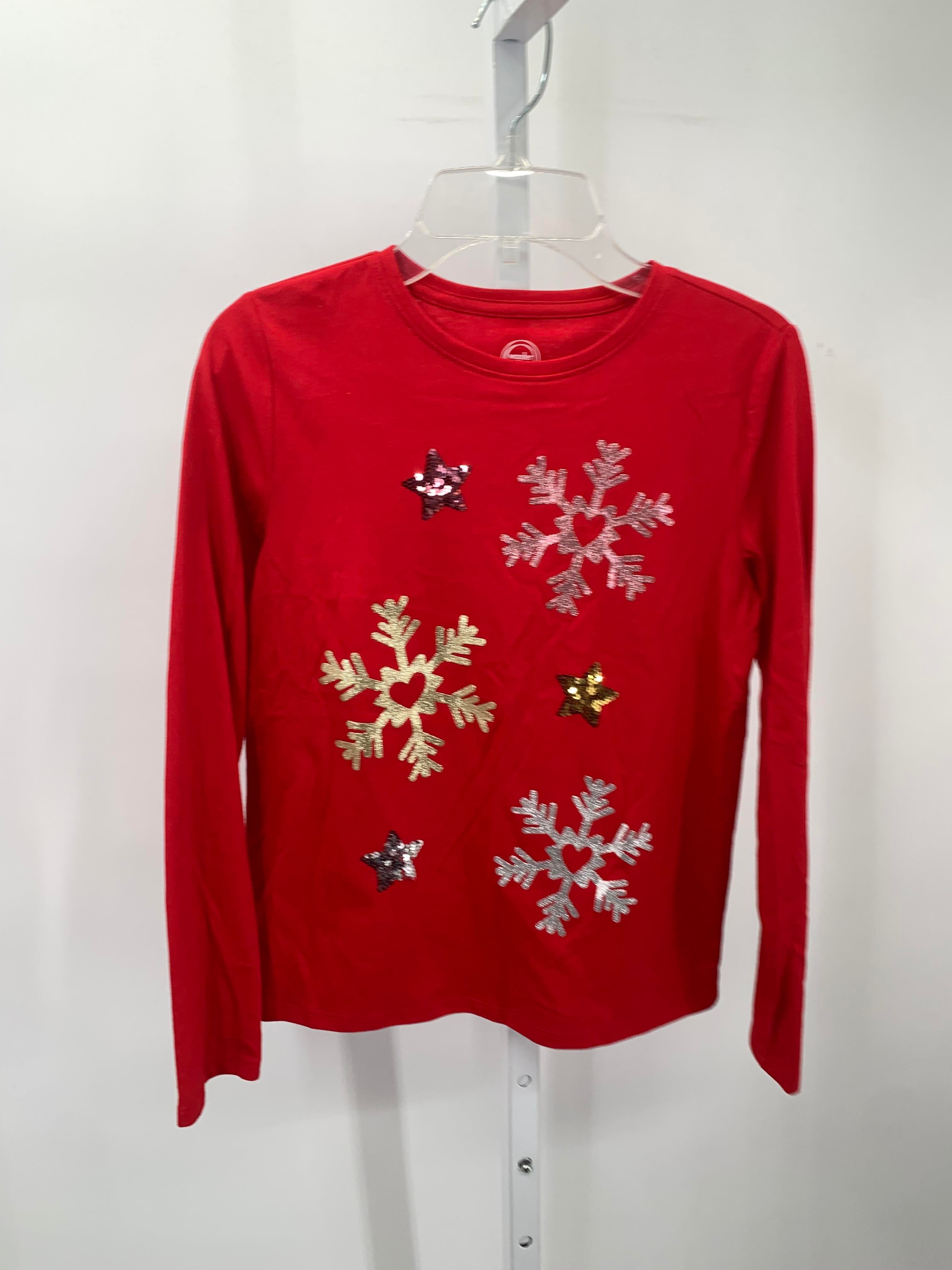 Wonder Nation Size 10-12 Girls Long Sleeve Shirt