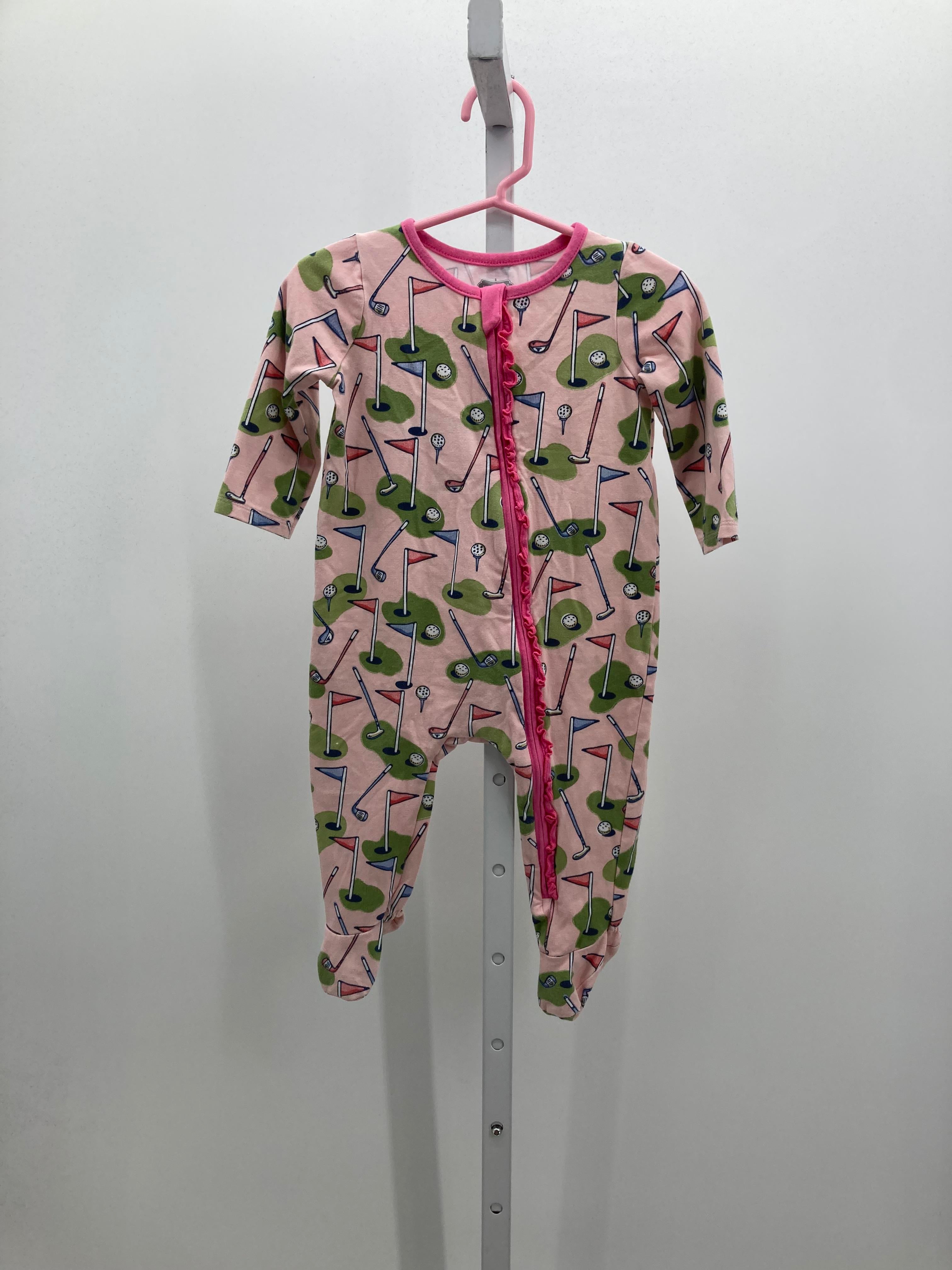 Mudpie Size 6-9 Months Girls Long Slv. Romper