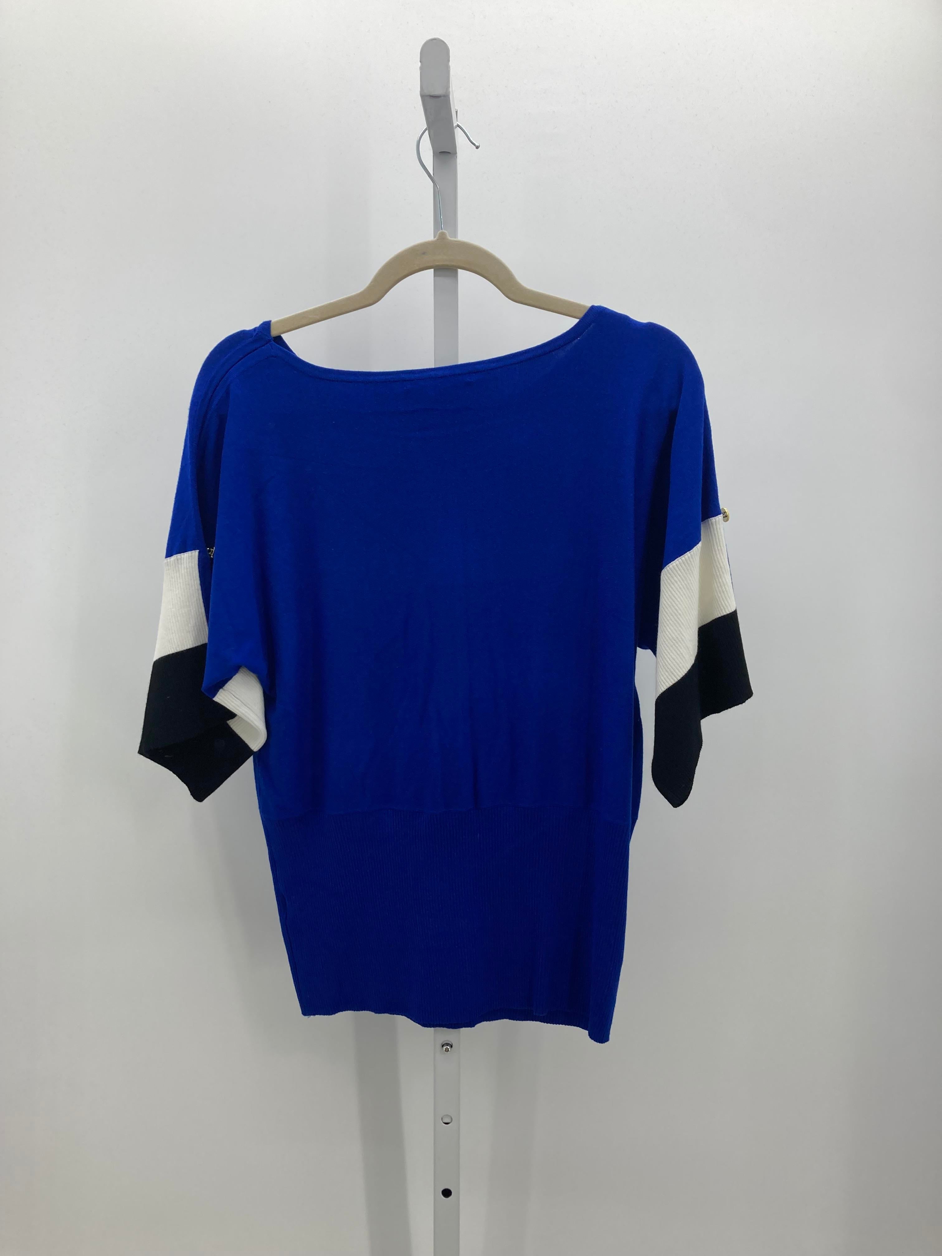 Cable & Gauge Size Medium Misses Short Slv Sweater