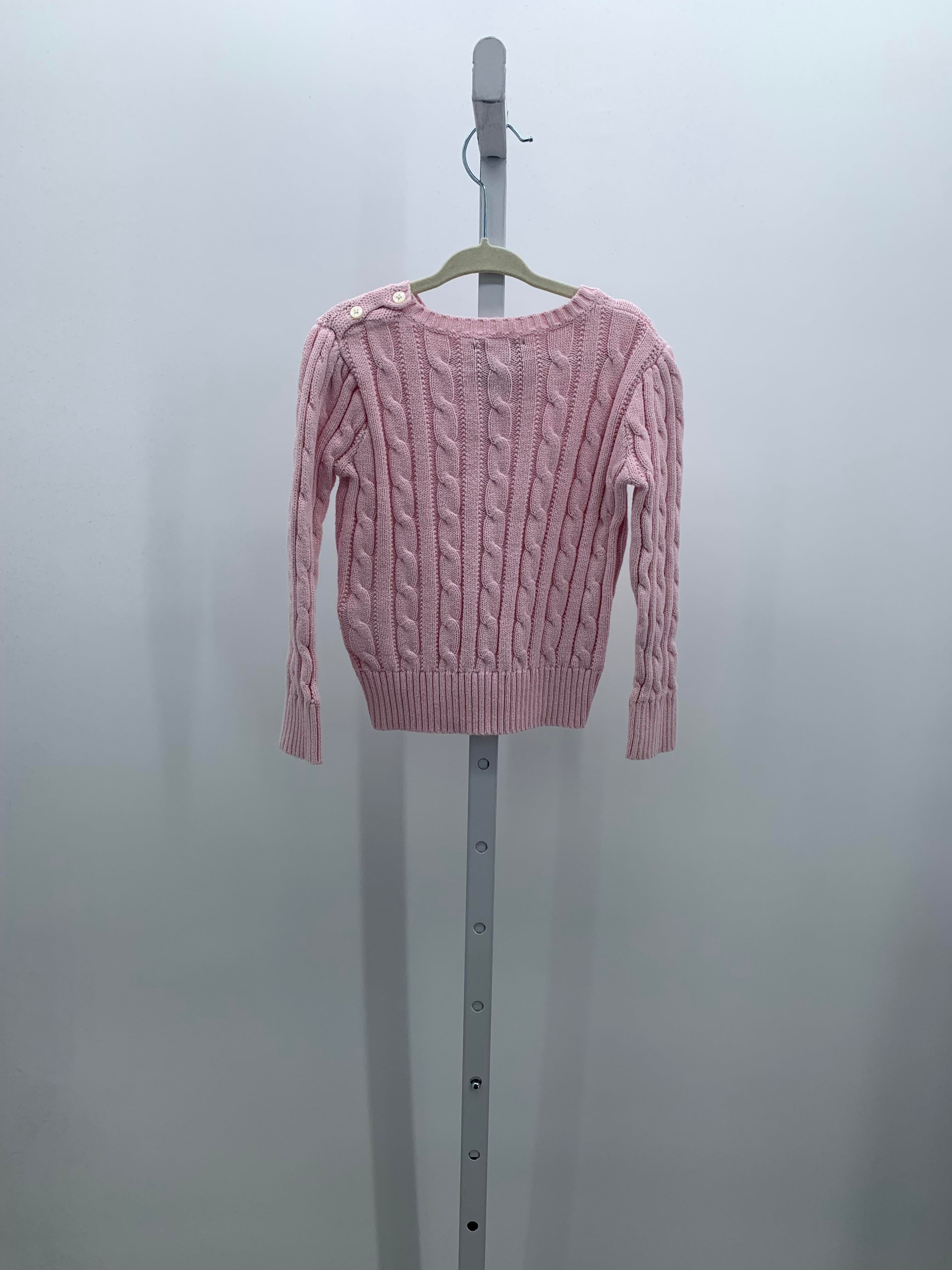 Polo Size 3T Girls Long Sleeve Sweater