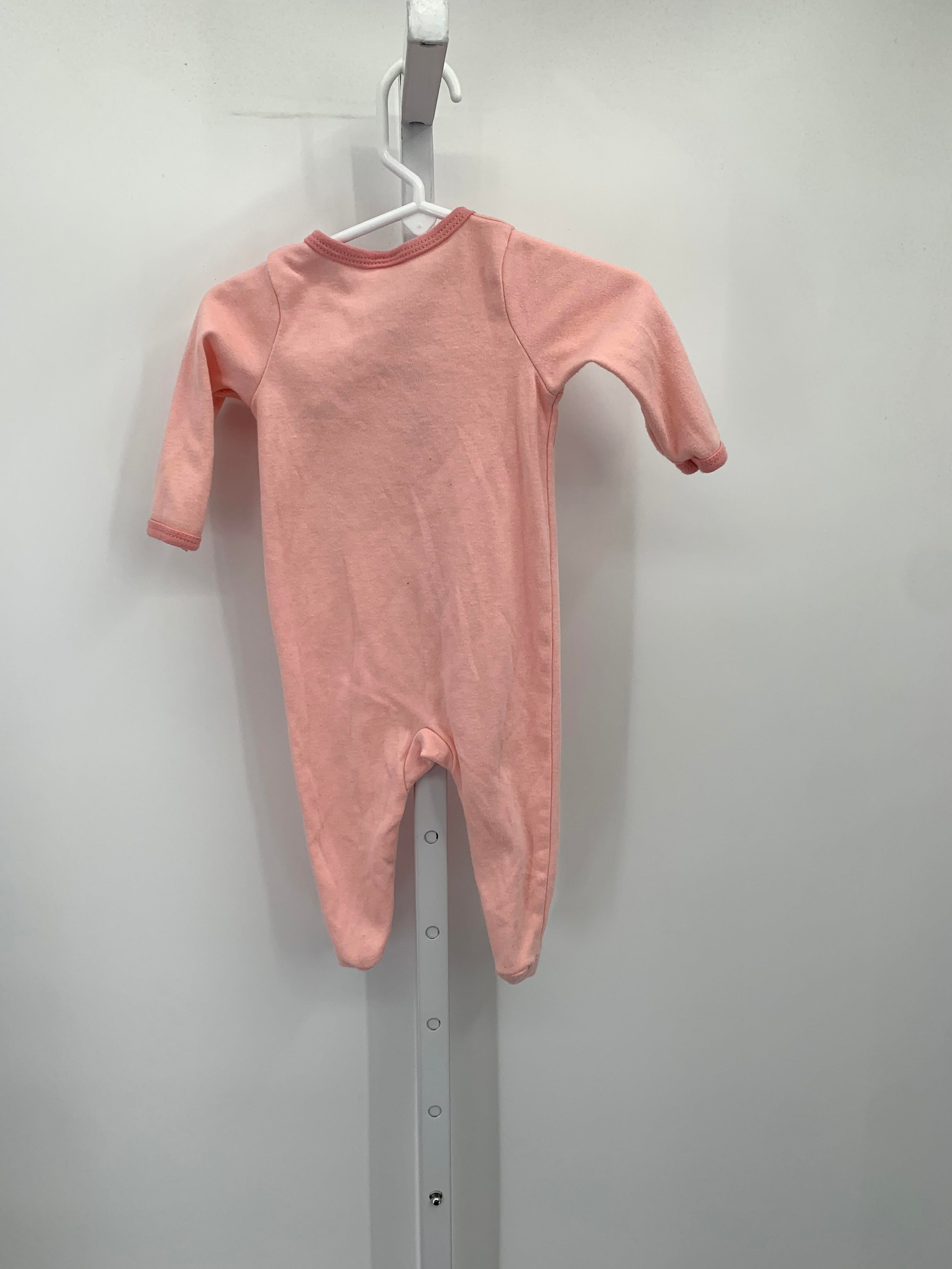 Size 6-9 mon Girls Long Slv. Romper