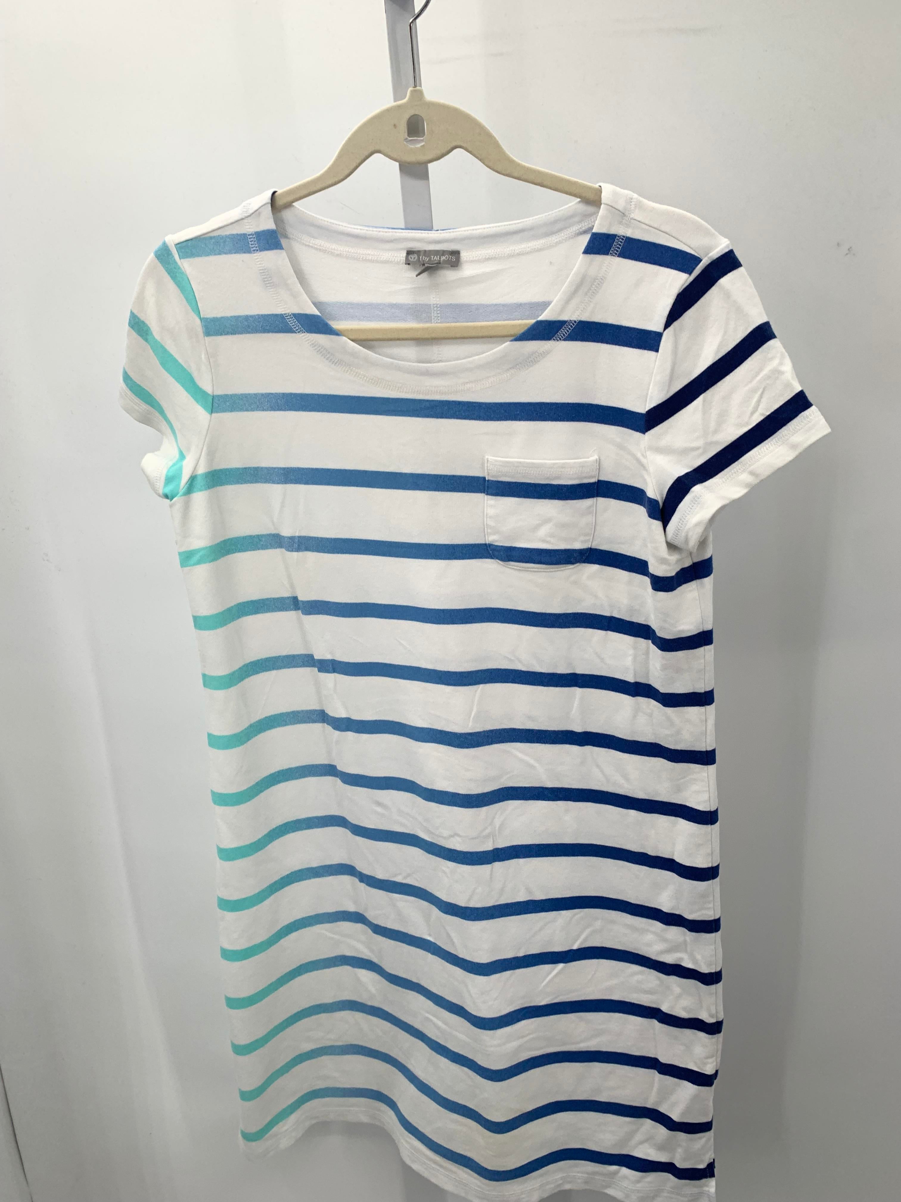 Talbots Size Medium Petite Petite Short Sleeve Dress
