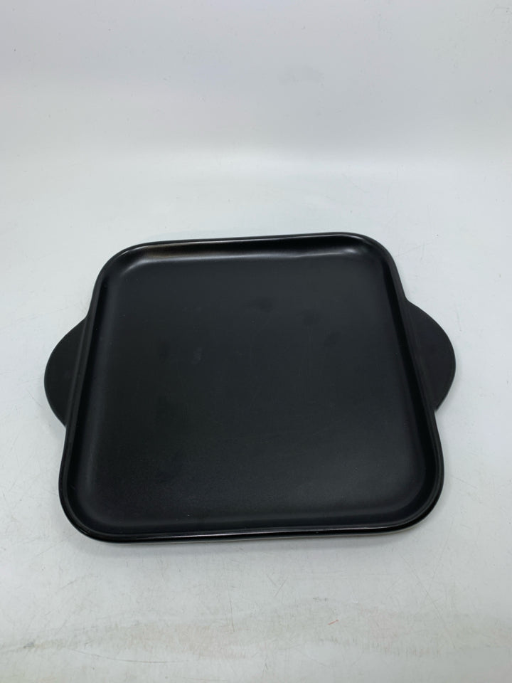 SQUARE ROCKCROK GRILL STONE GRIDDLE CERAMIC NONSTICK PAN.