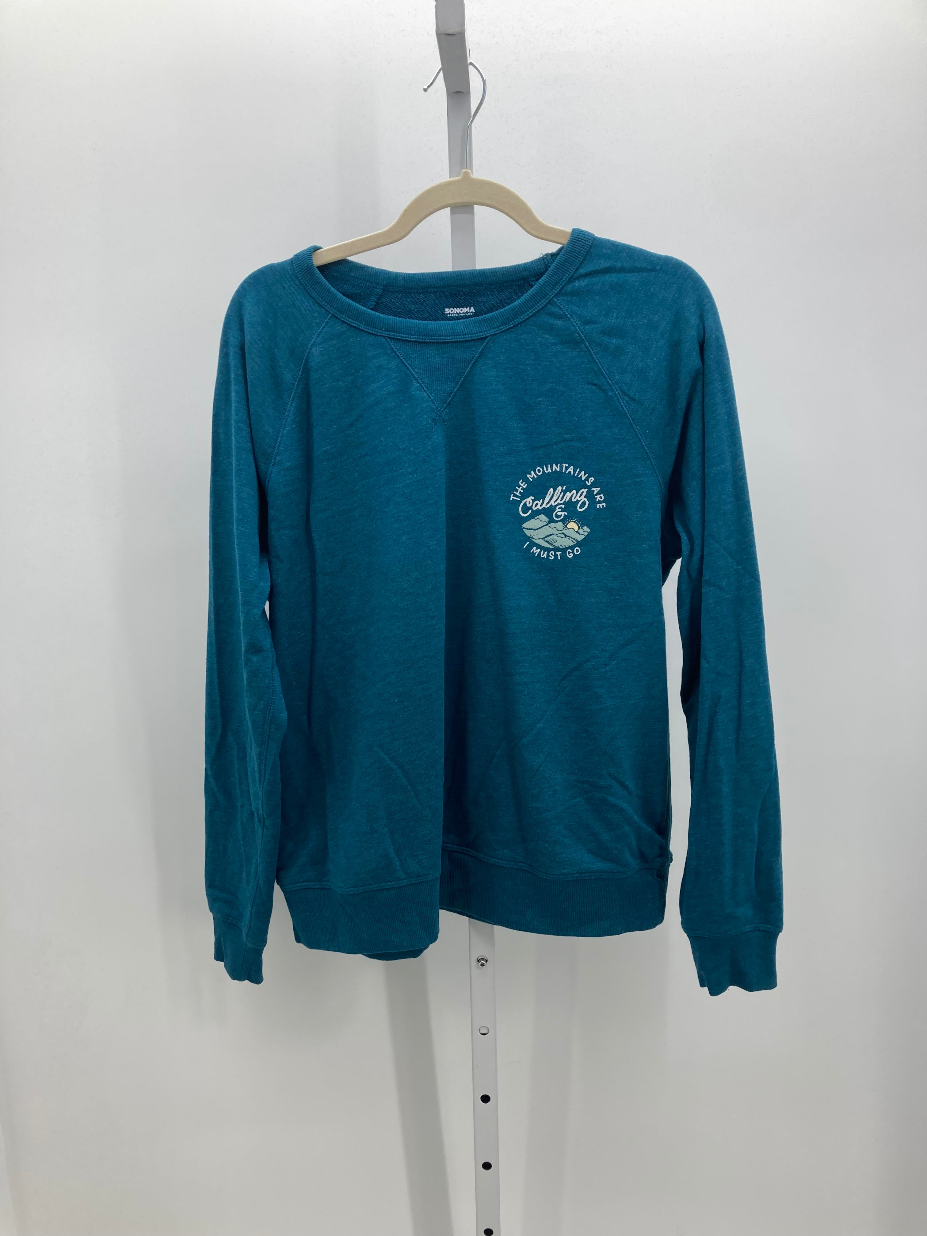 Sonoma Size Large Misses Long Sleeve Shirt