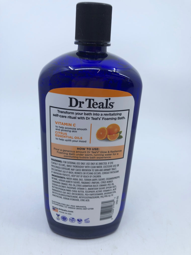 NEW DR TEALS FOAMING BATH.