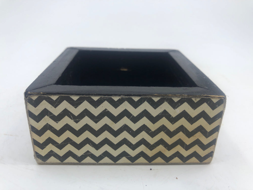 "ENJOY' WOOD BLOCK DECOR.