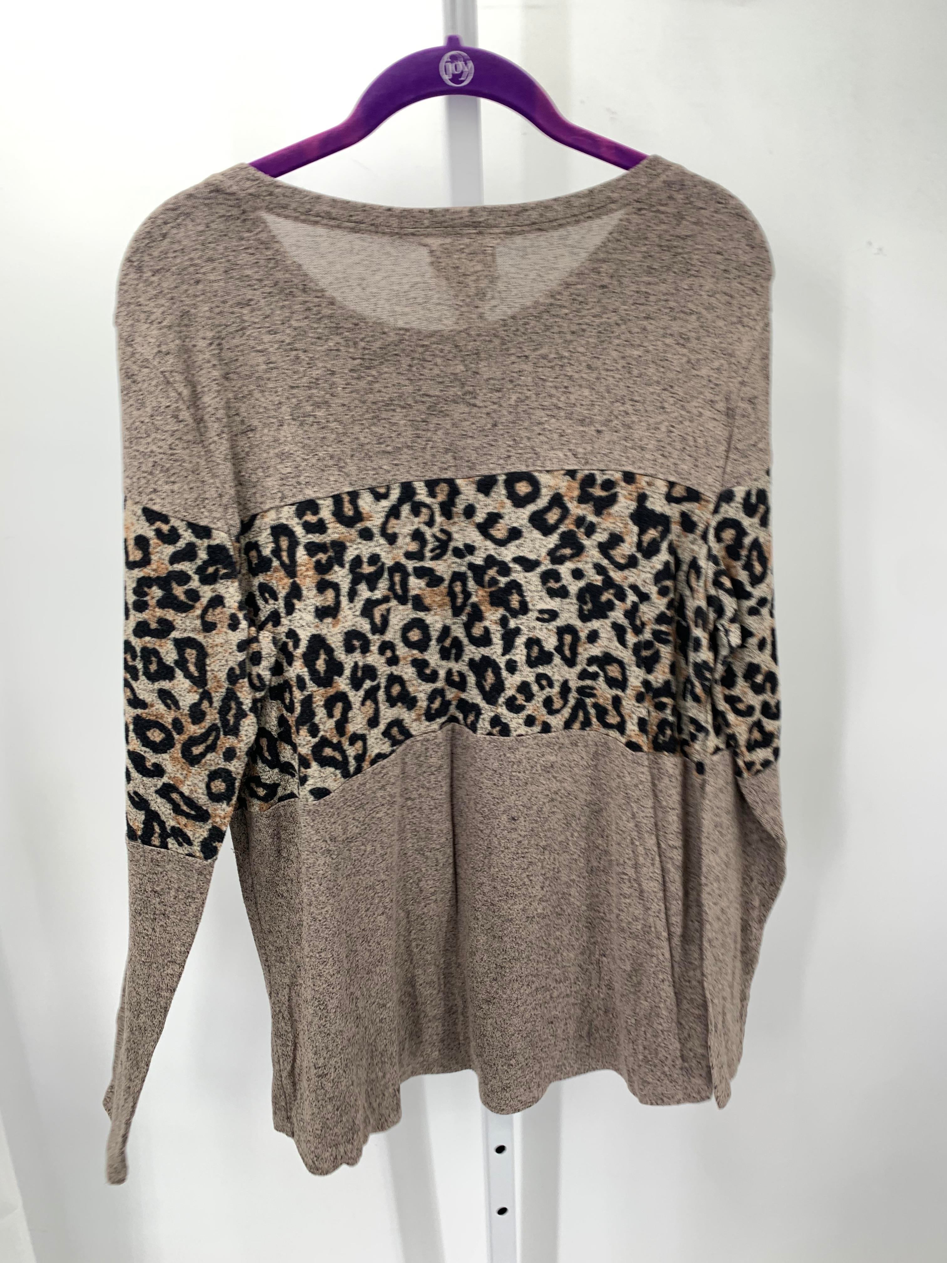 Maurices Size Large Misses Long Sleeve Shirt