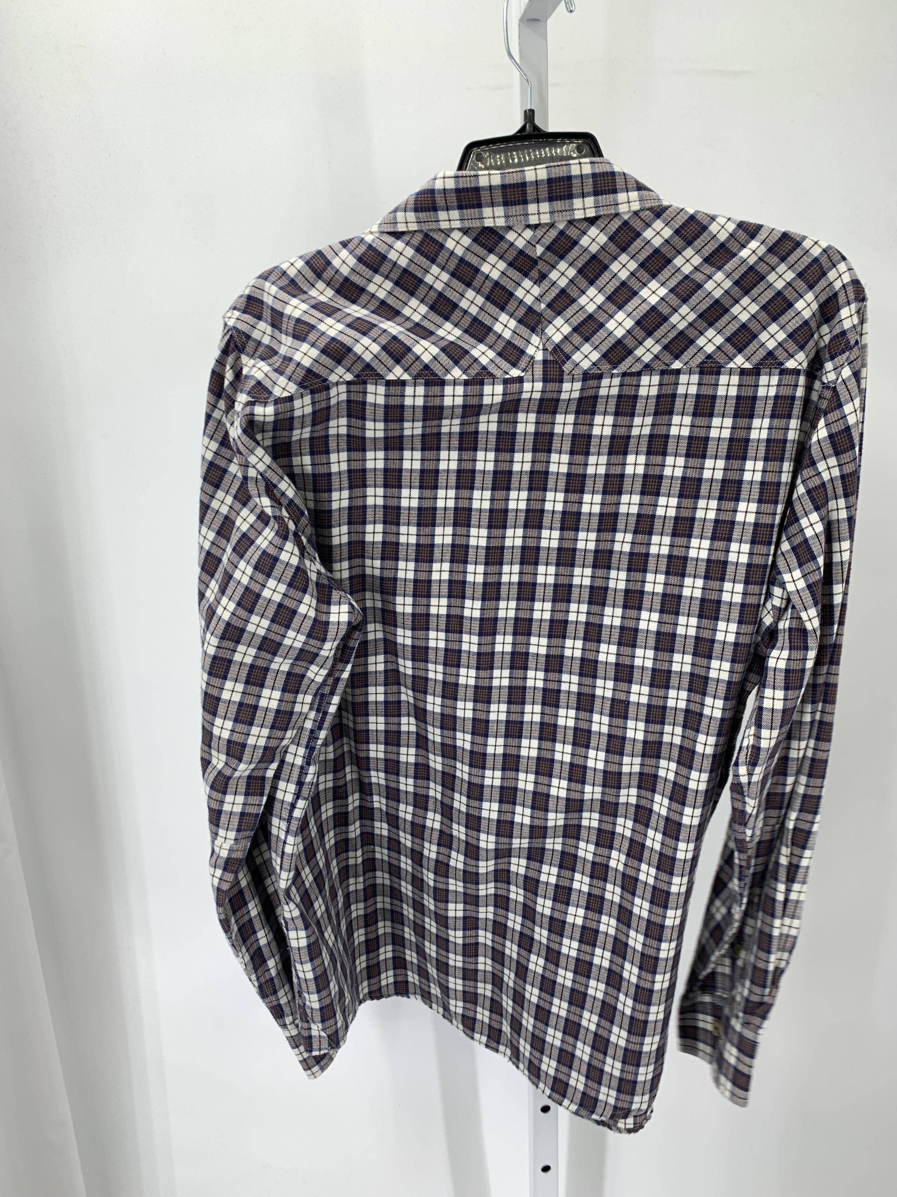 BROWN PLAID.