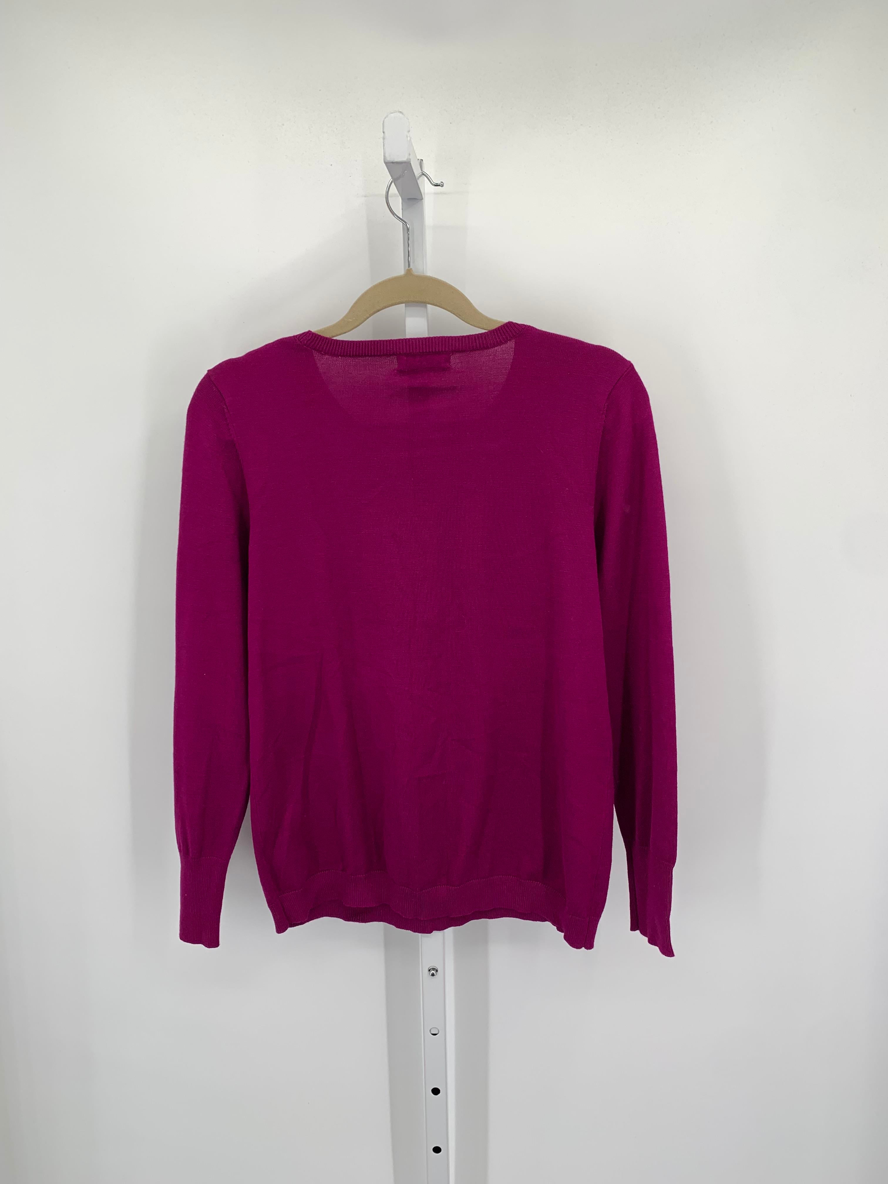 Spense Size Medium Misses Long Slv Sweater