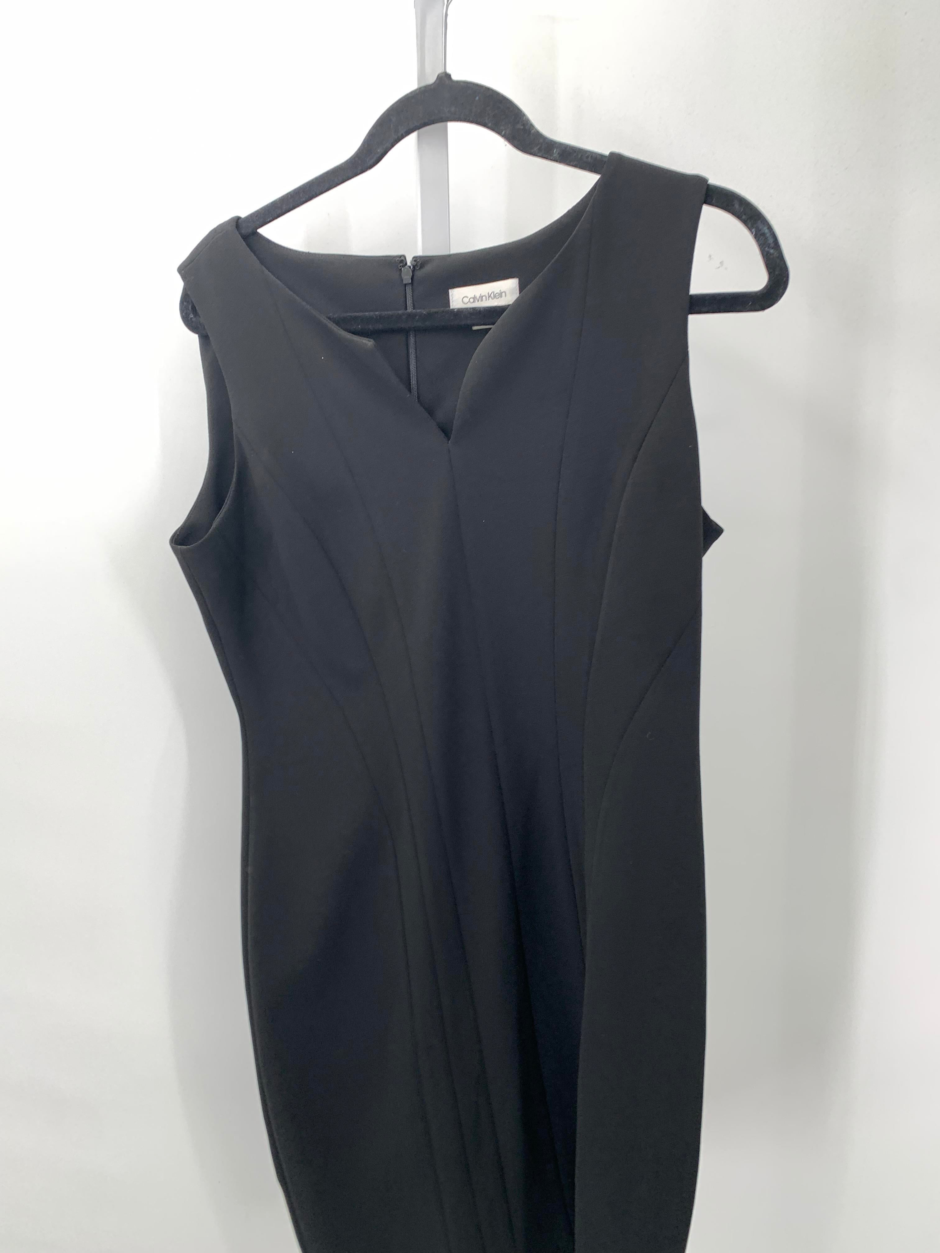 Calvin Klein Size 12 Petite Petite Sleeveless Dress