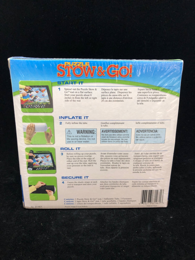 NIB PUZZLE STOW AND GO.