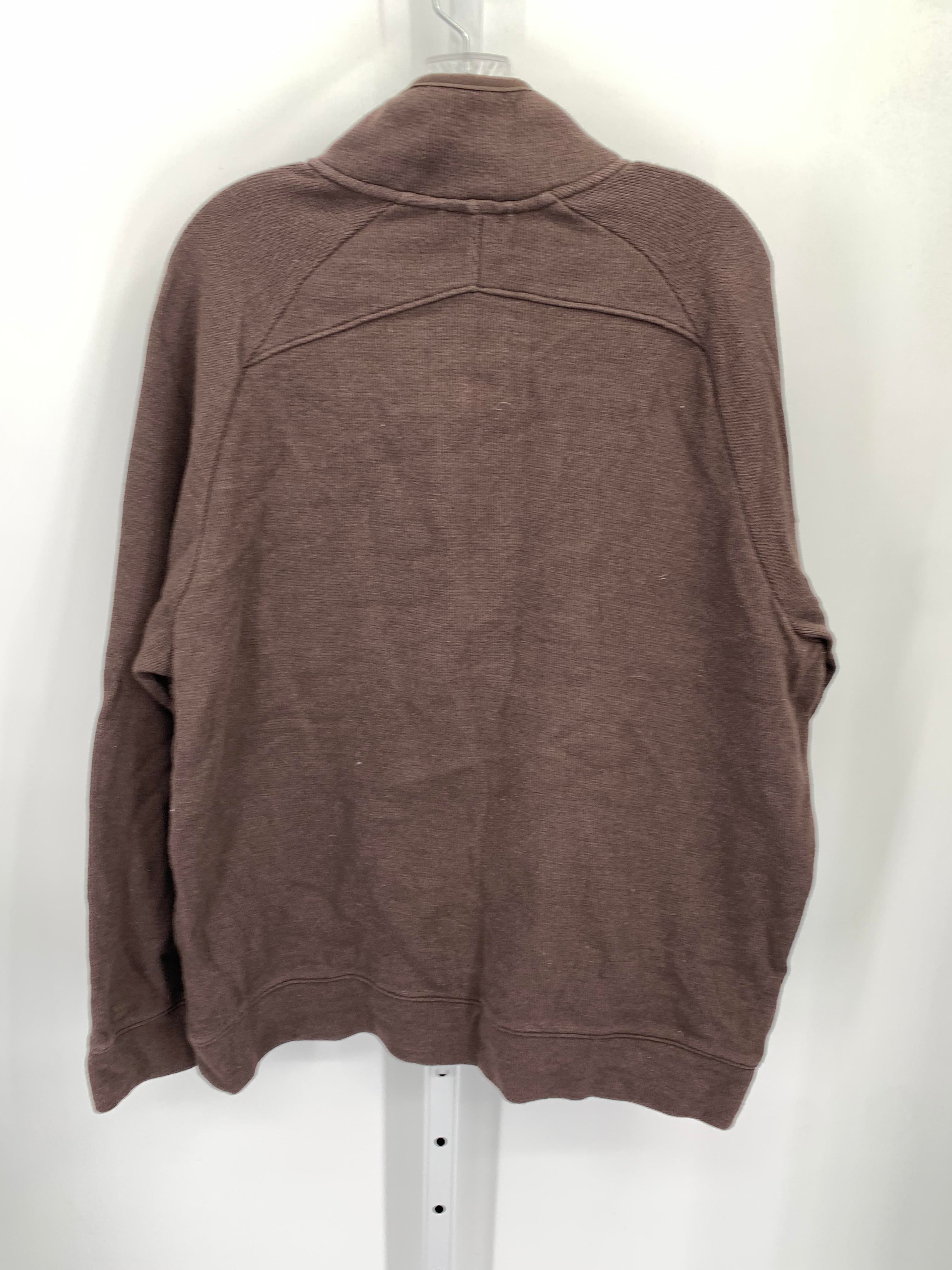 PARTIAL ZIP KNIT PULL OVER