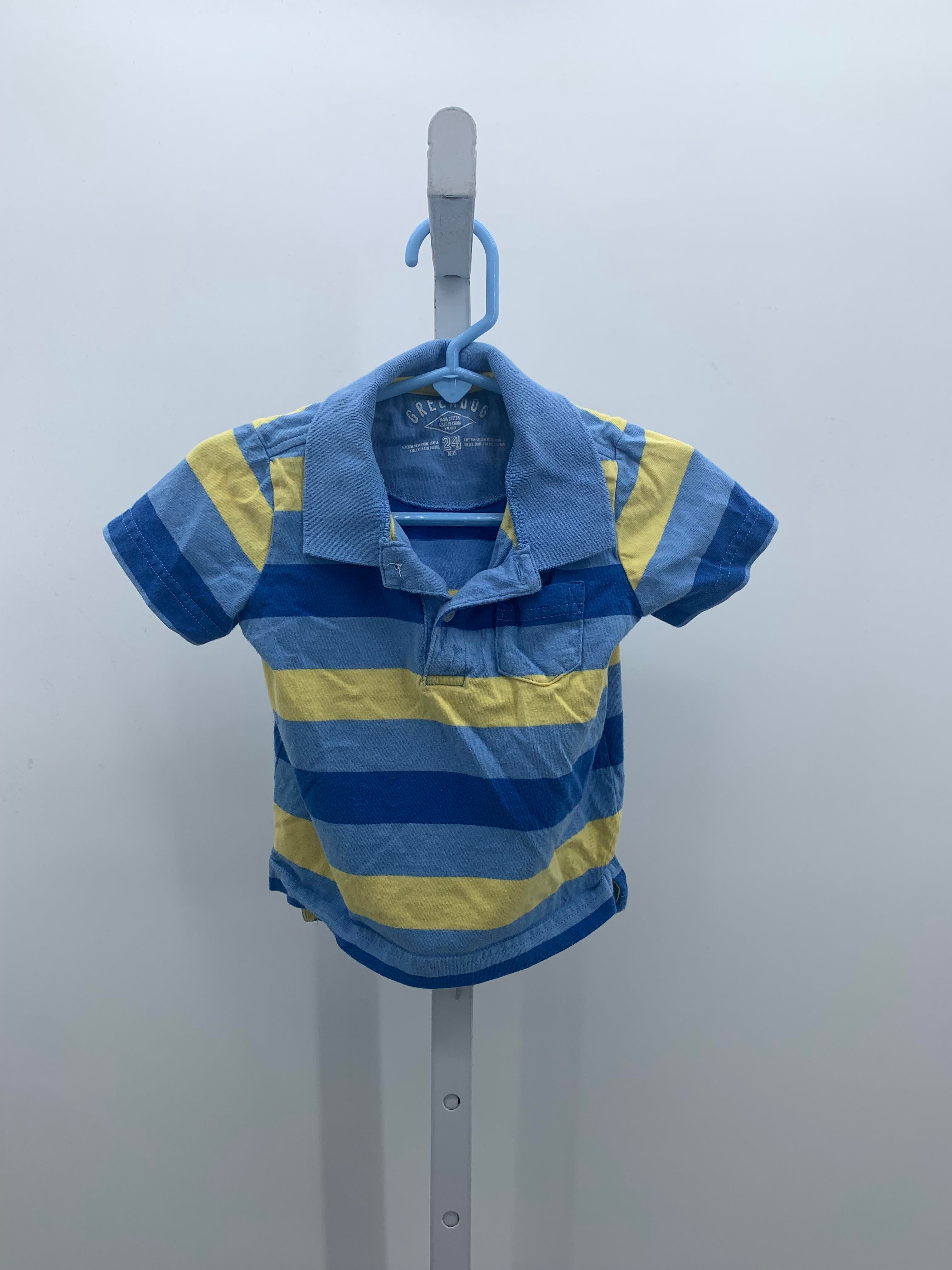 YELLOW STRIPES POLO