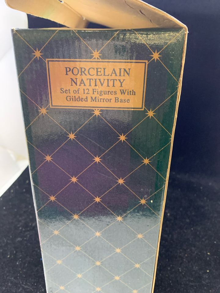 NATIVITY SET-HOME FOR THE HOLIDAYS.