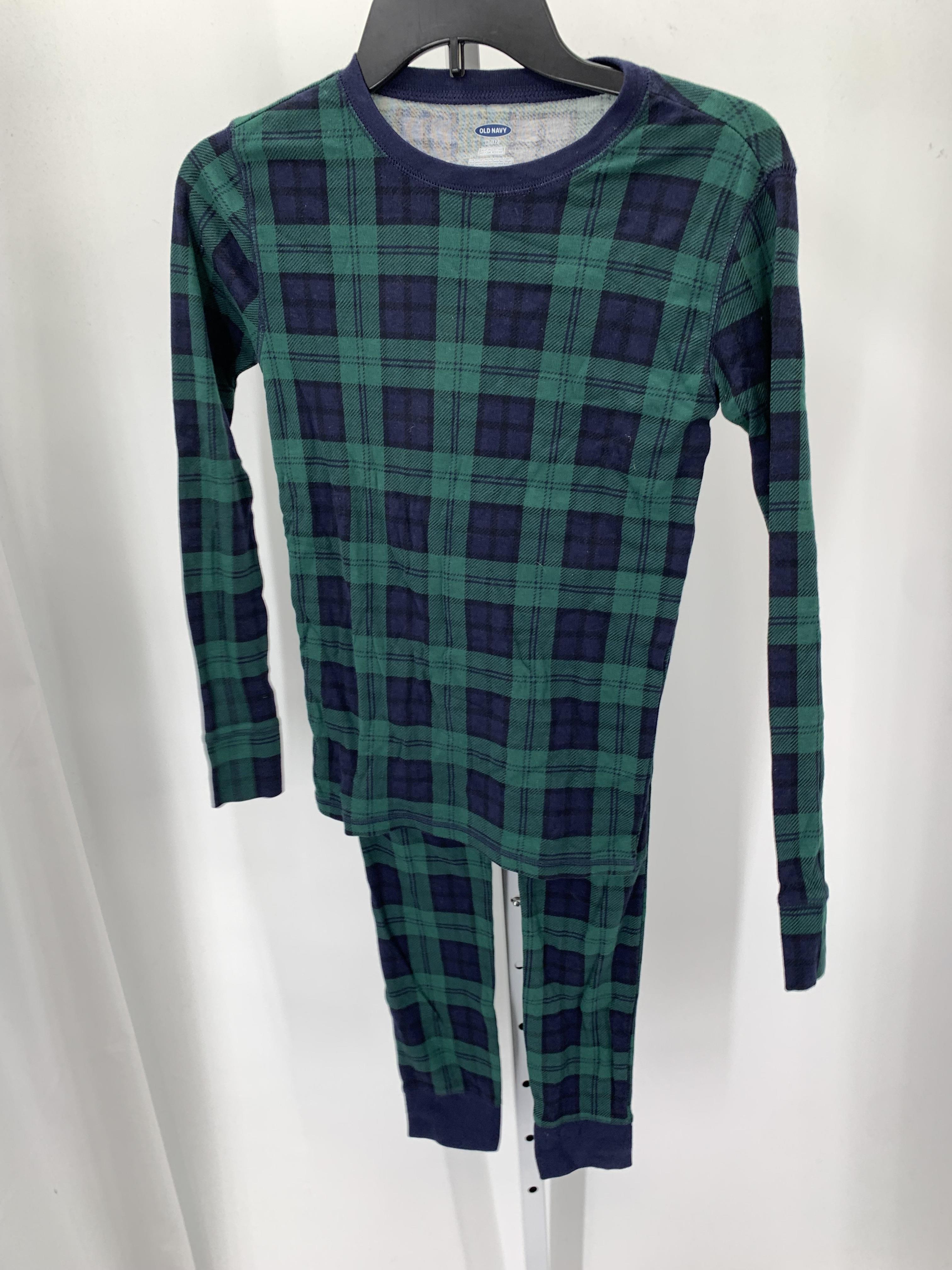 GREEN PLAID PJS