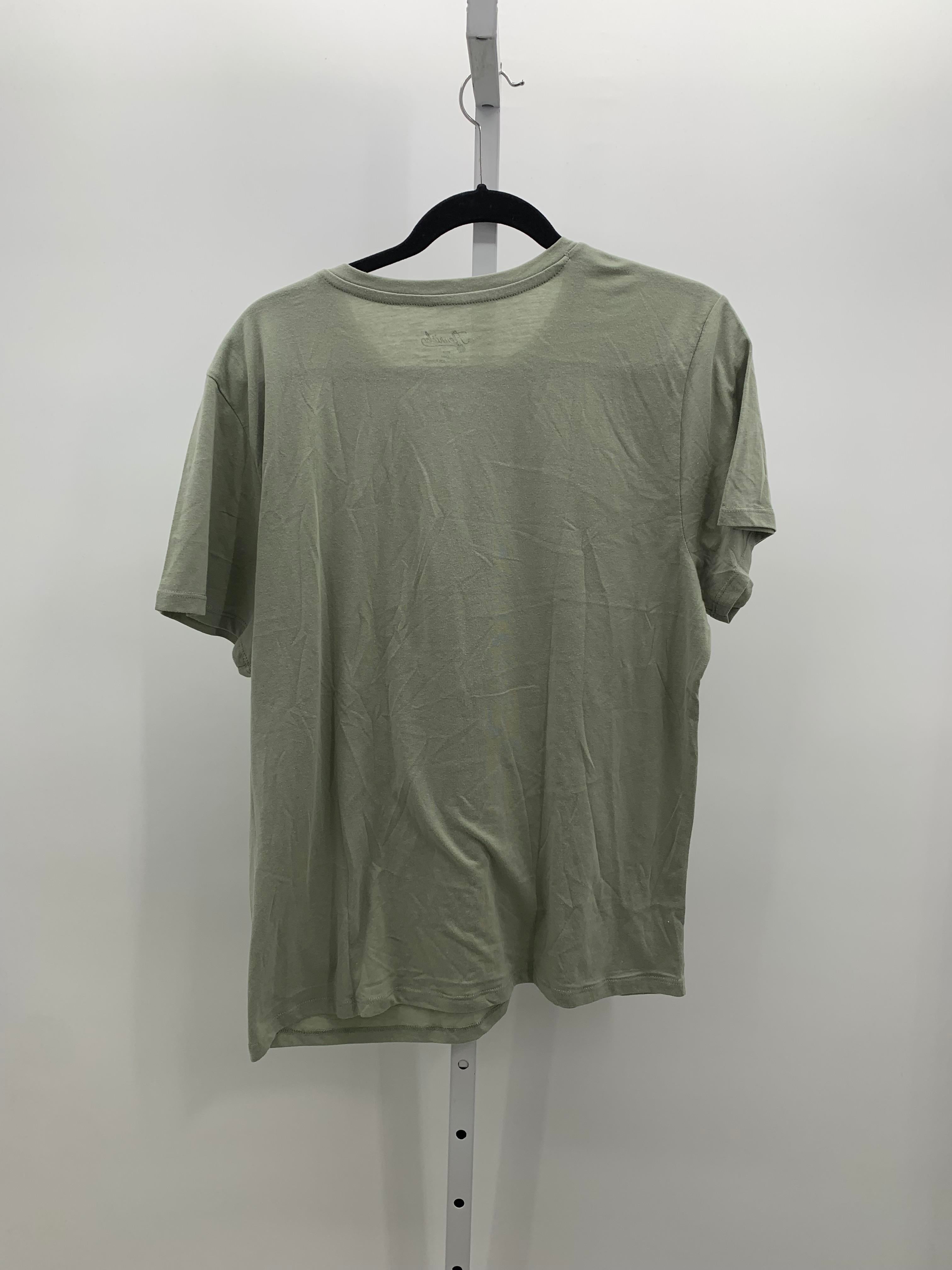 Fleurish Size Extra Large Misses Short Sleeve Shirt