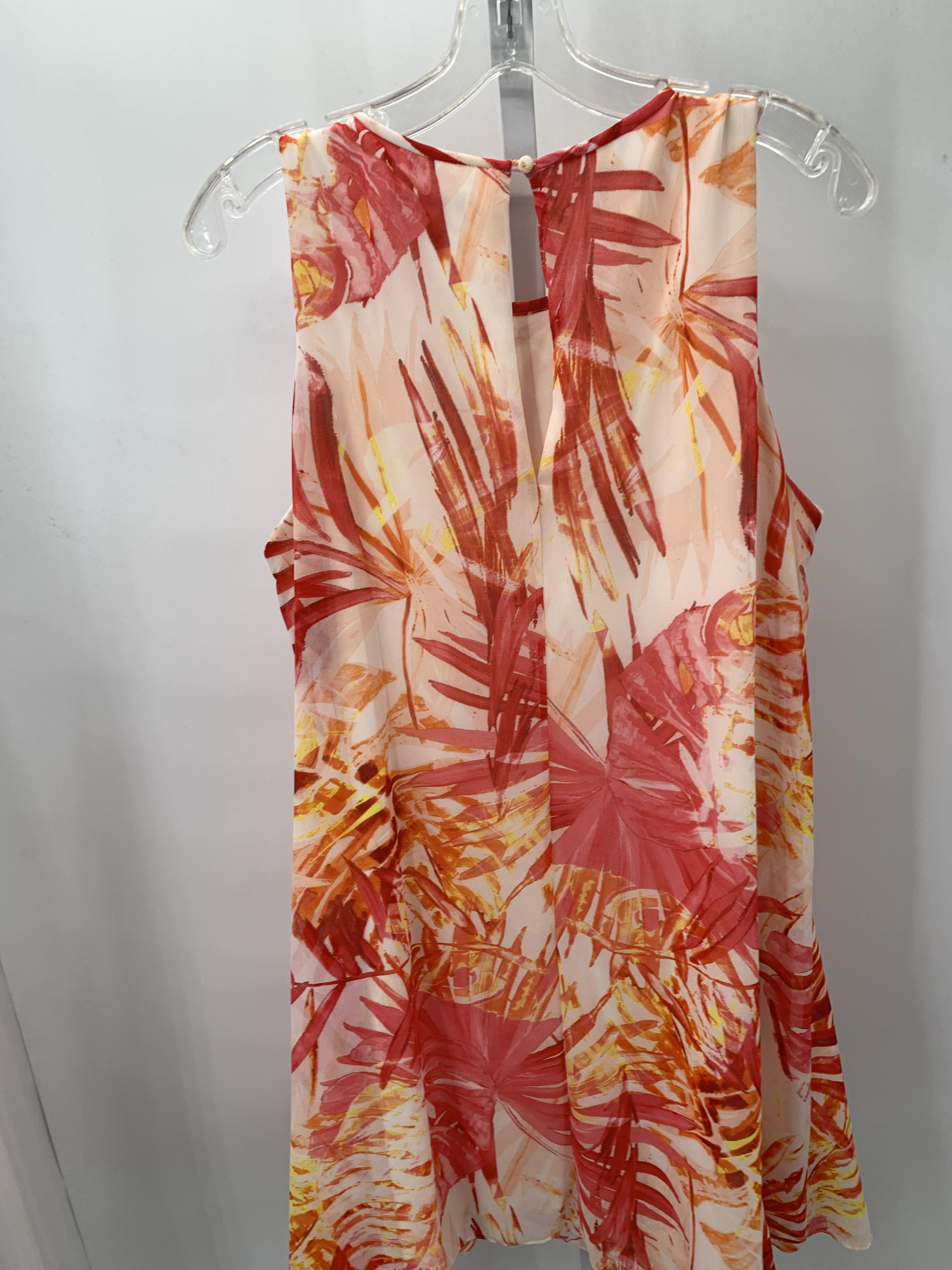Calvin Klein Size 14 Misses Sleeveless Dress