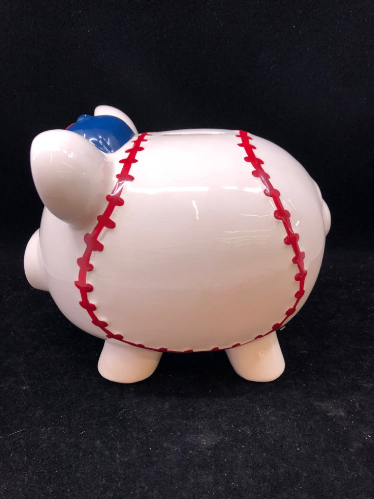 BASEBALL CERAMIC PIGGY BANK