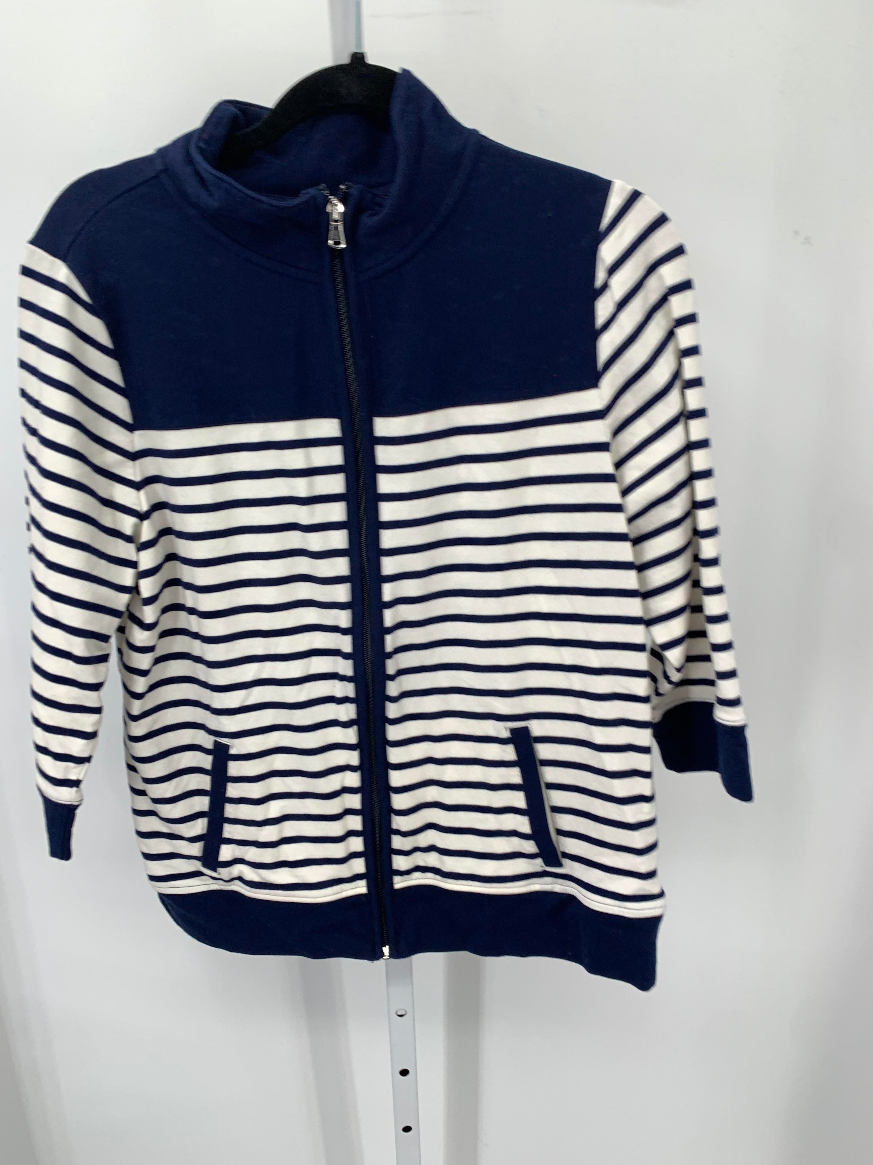 d & co. Size Medium Misses Sweat Jacket
