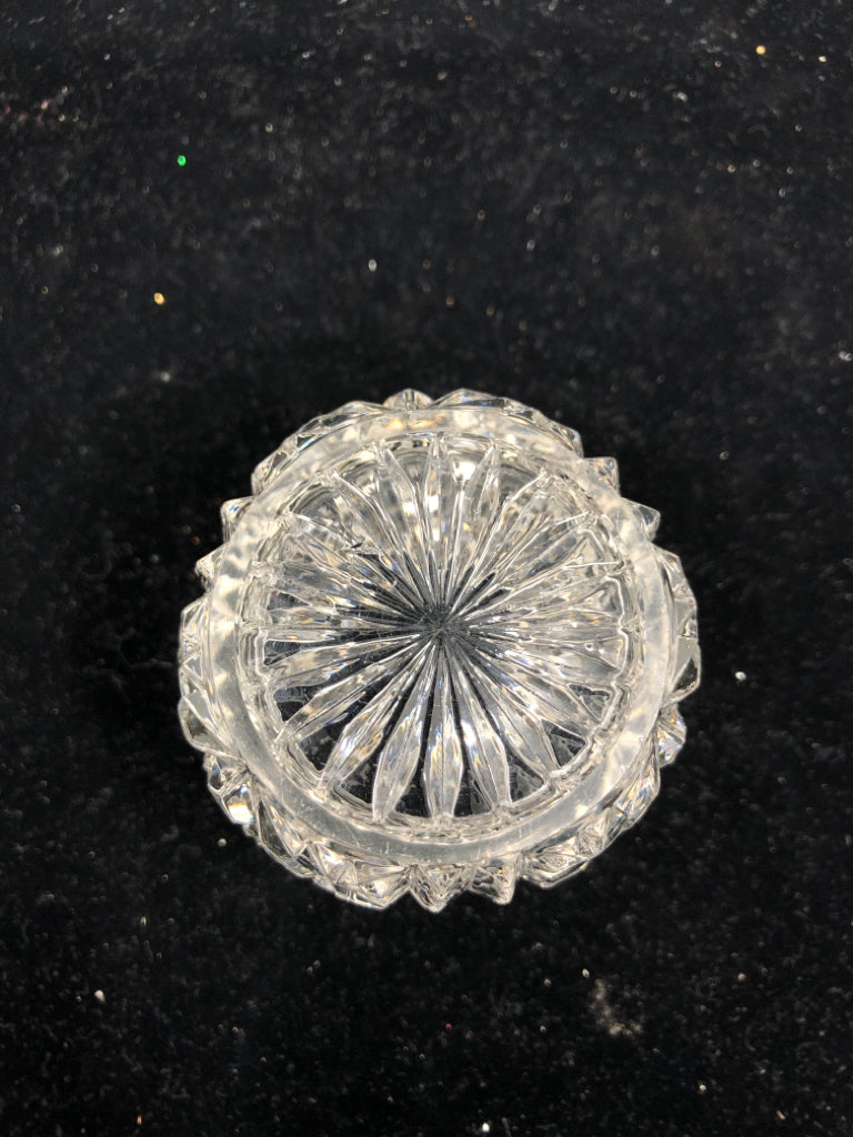 SMALL CUT GLASS BOWL.