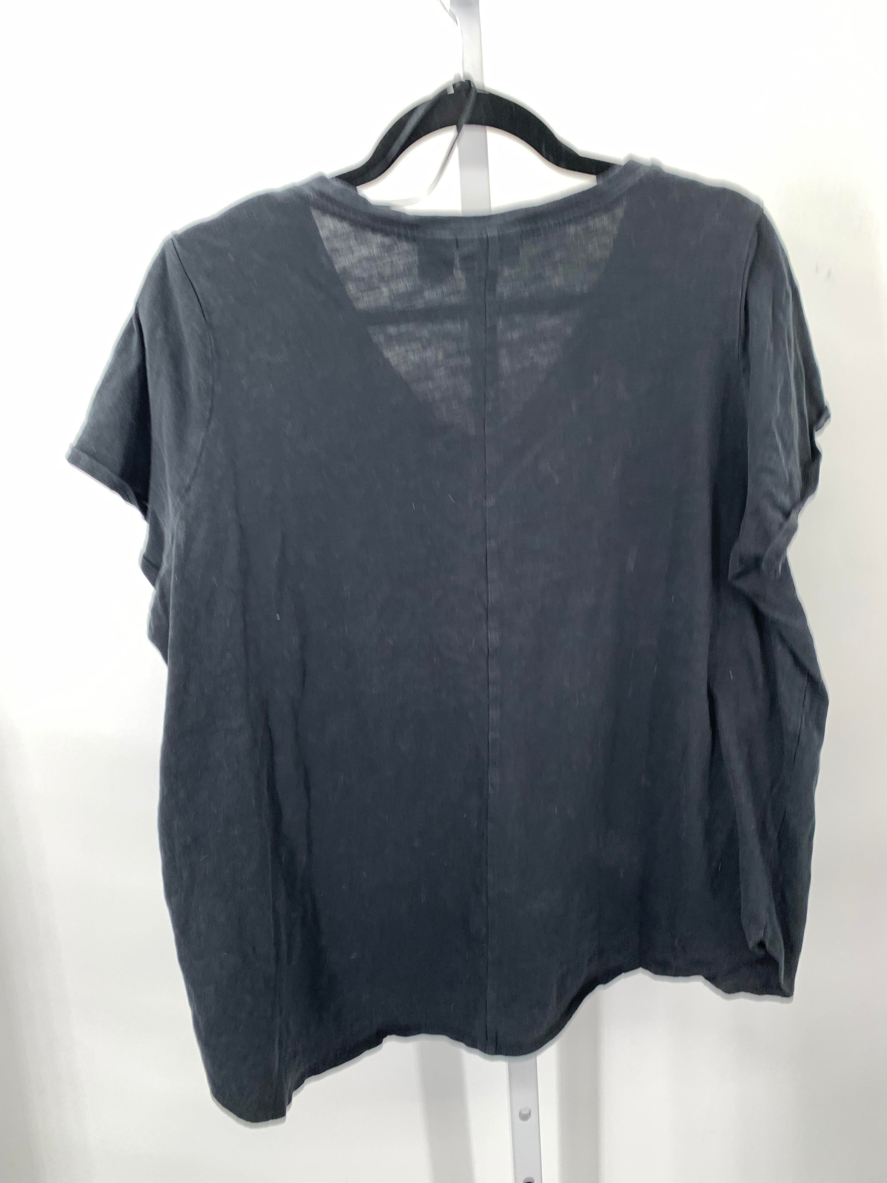 Tahari Size 1X Womens Short Sleeve Shirt