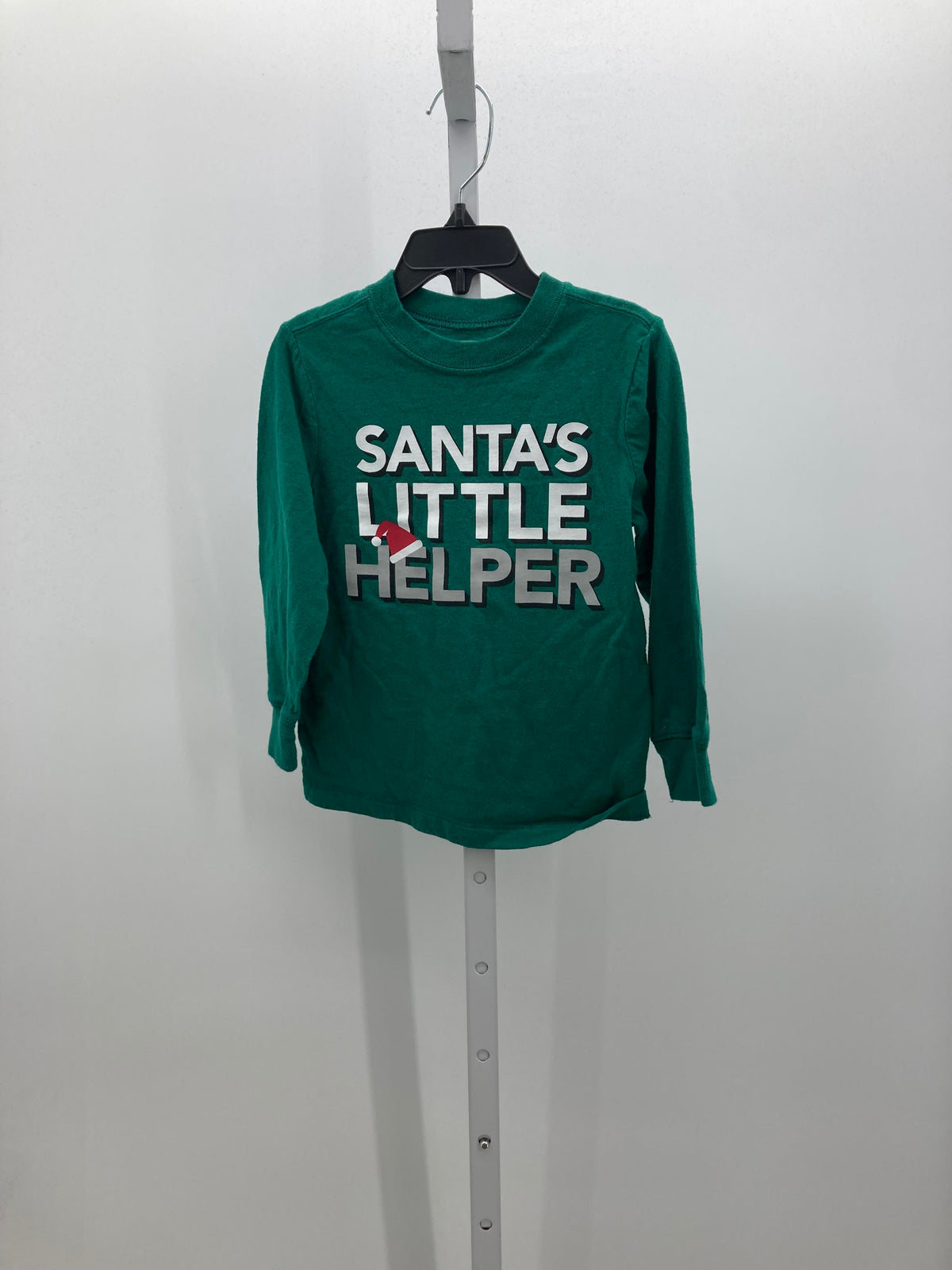 LONG SLV SHIRT SANTA'S LITTLE HELPER