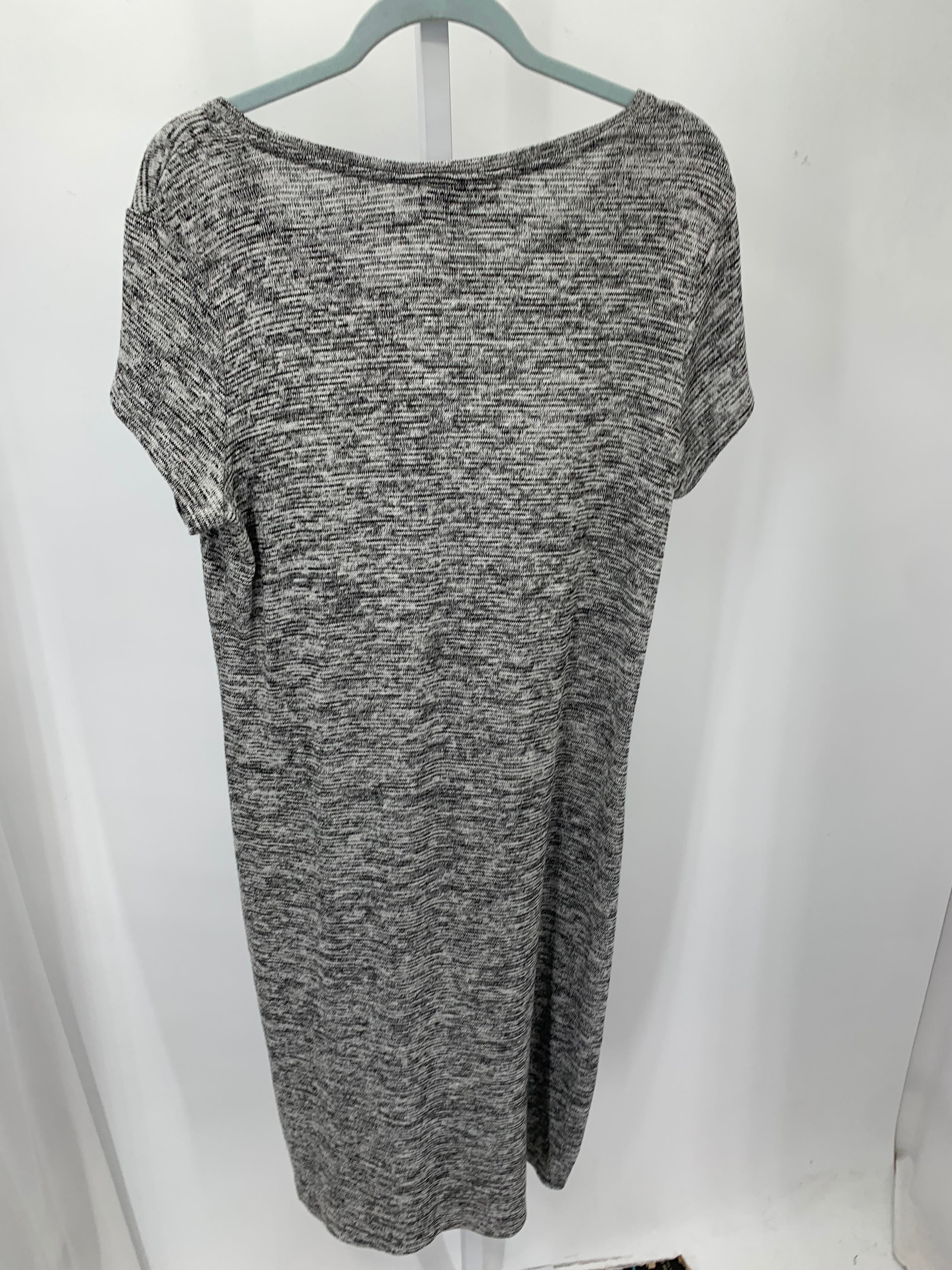 Size Large Misses Short Sleeve Dress