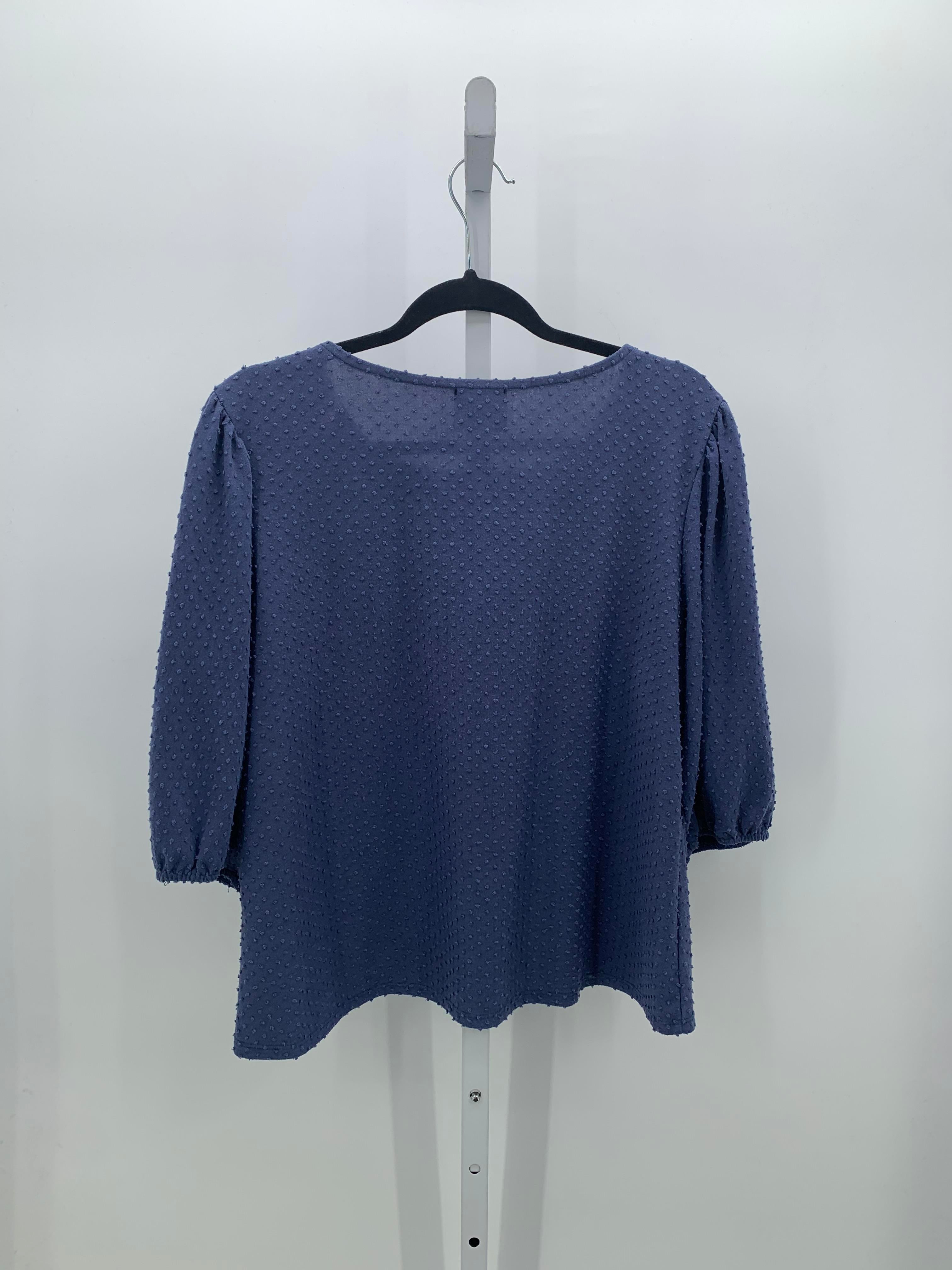 W5 Size Extra Large Misses 3/4 Sleeve Shirt